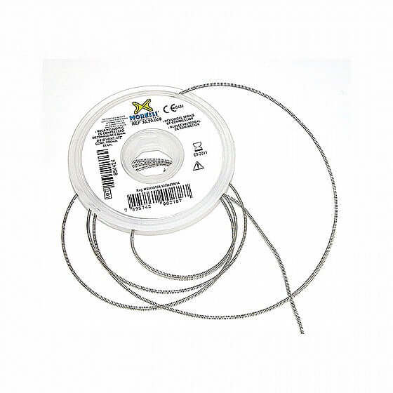 Molla a spirale aperta ortodontica Morelli in acciaio inossidabile .010x.032" bobina 1000mm