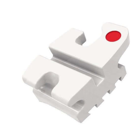 Brackets céramiques esthétiques orthodontiques Magic MBT/ROTH avec crochet 3/4/5 20 pièces