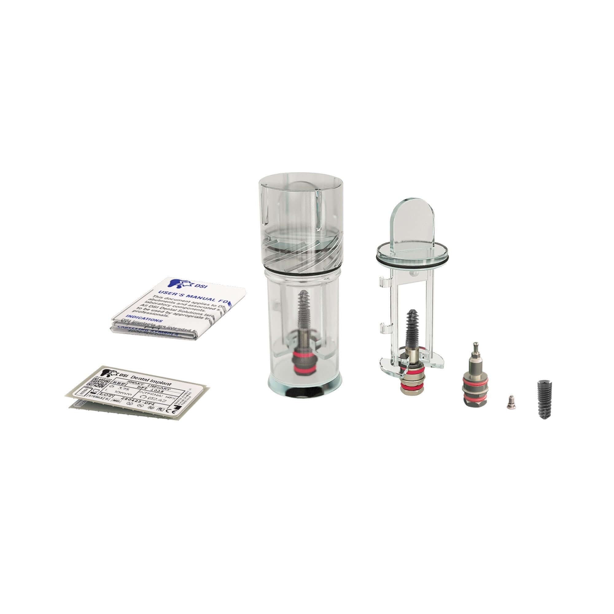 Implante Espiral de Doble Hilo Inteligente DSI - Hexágono Interno