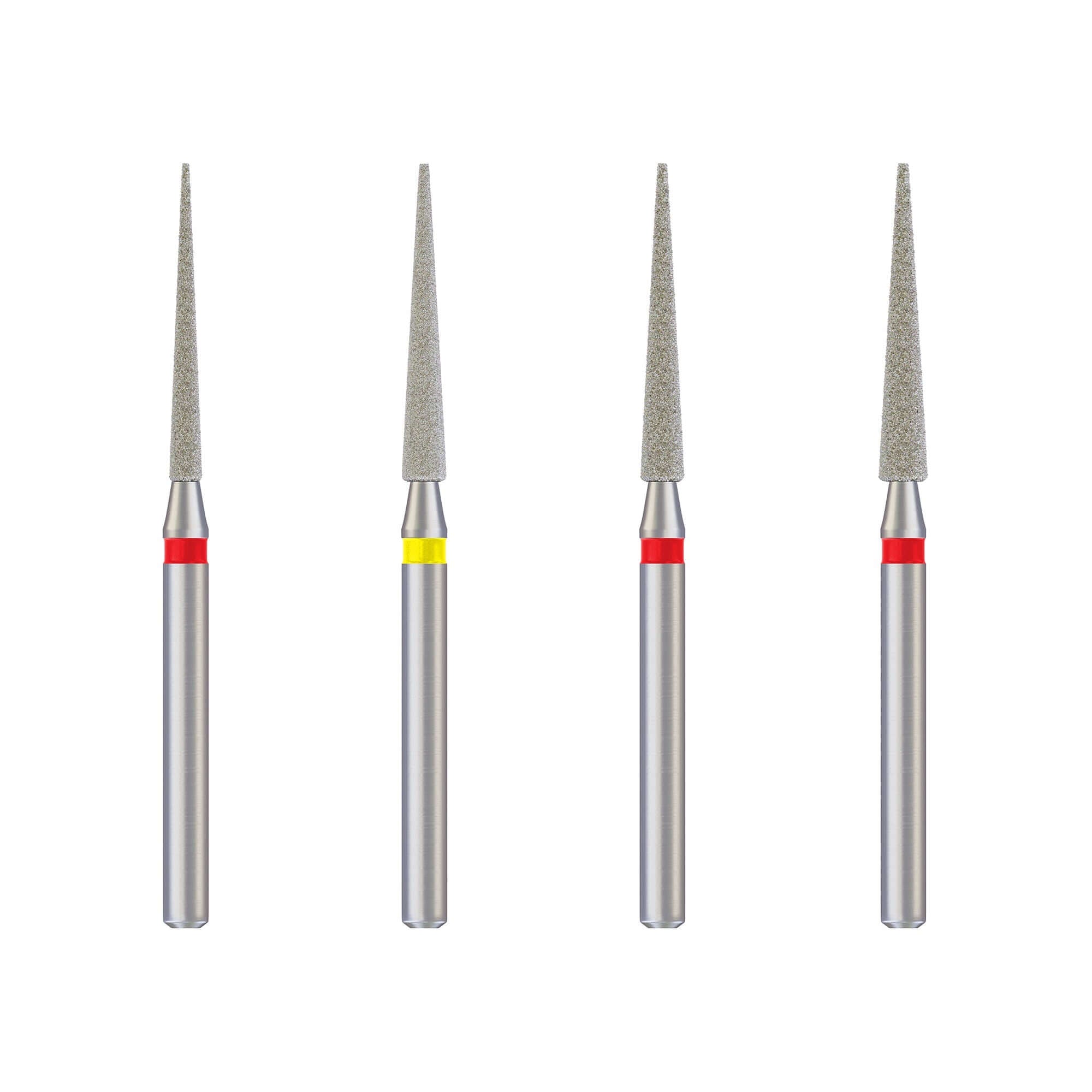 DSI Dental Diamond Burs Needle (ISO-164) 24mm (10 Pcs )