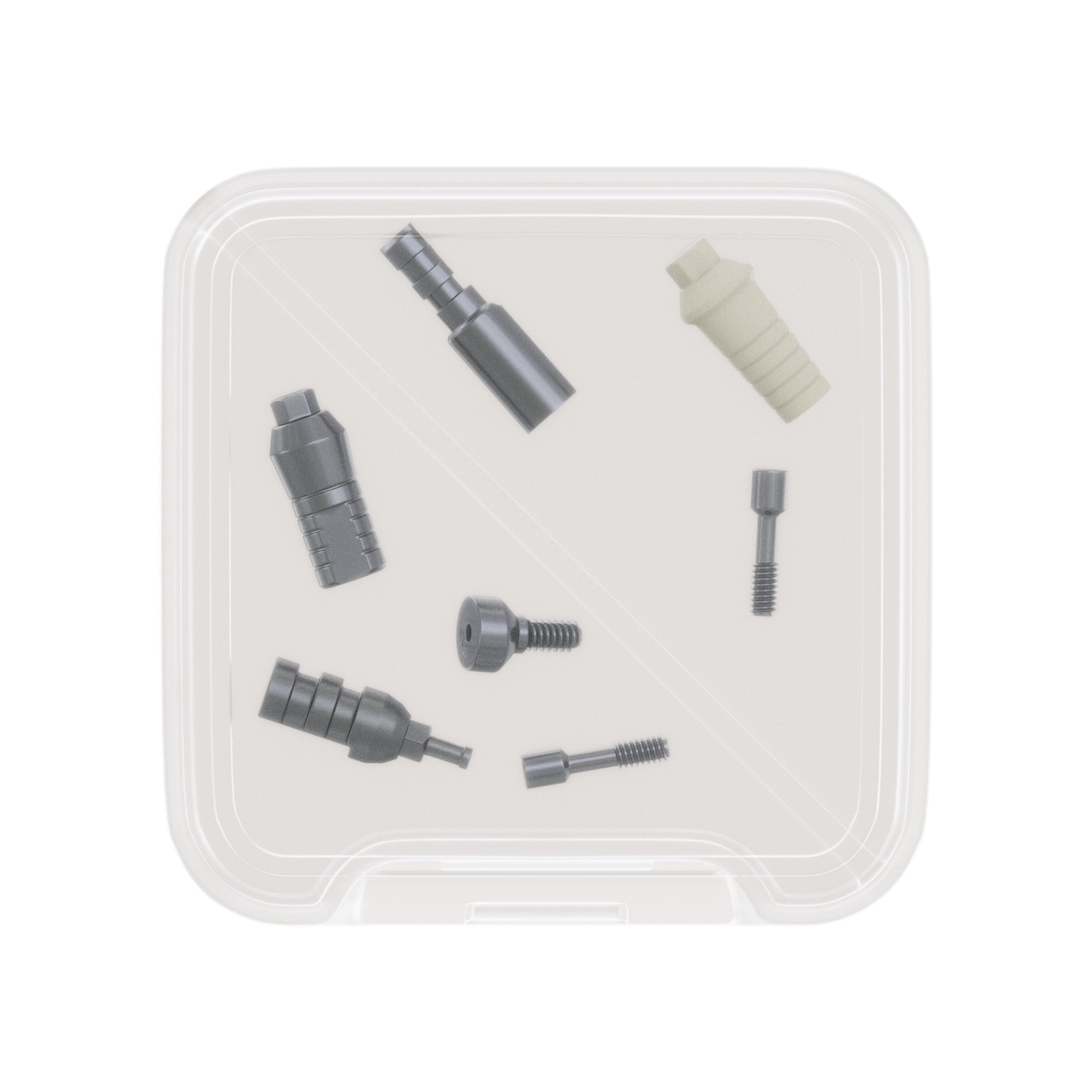 Kit de Piezas Protésicas DSI Tipo 1 Universal - Hexágono Interno Ø2.42mm