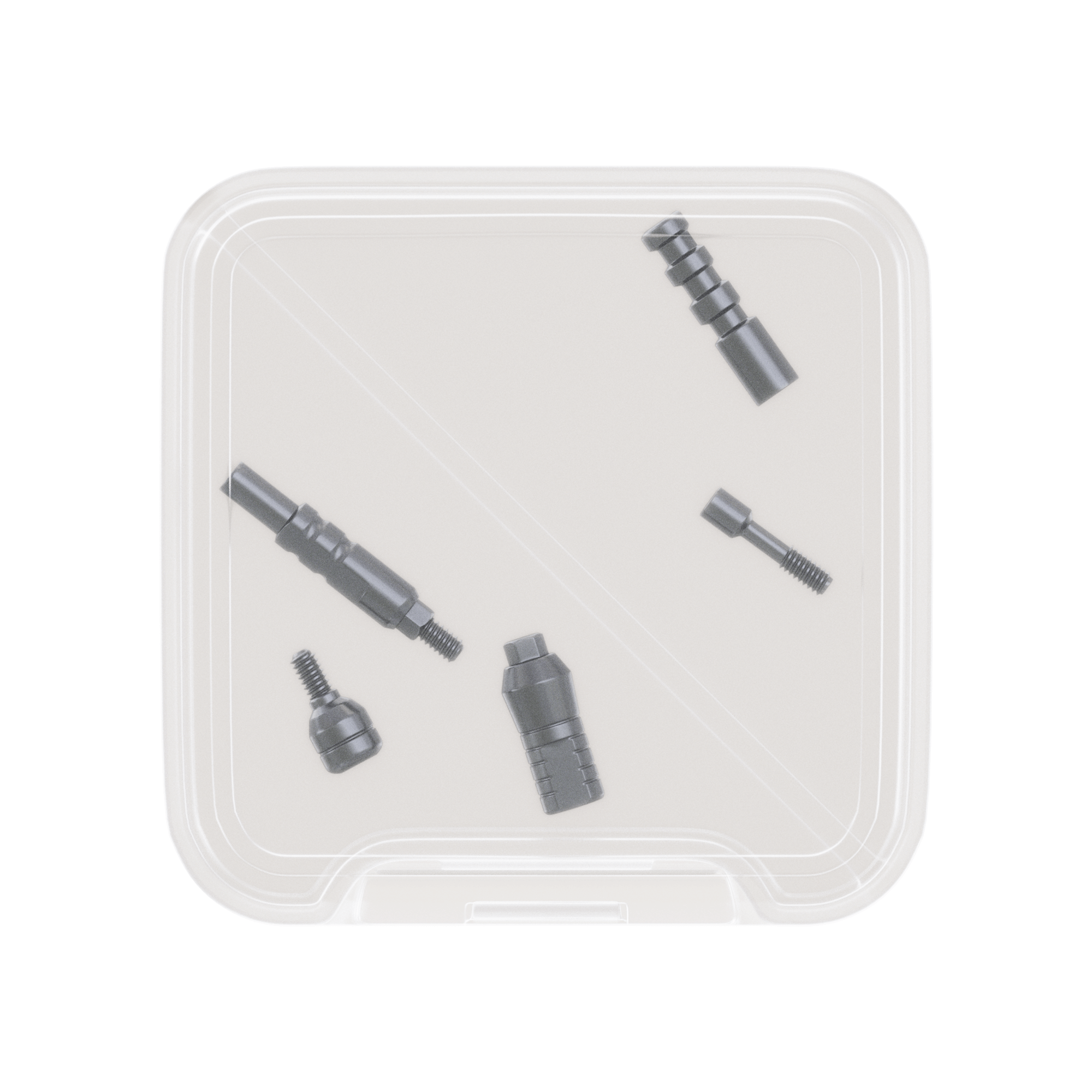 Kit Parti Protesiche Strette DSI Tipo 2S - Esagono Interno Ø2.00mm