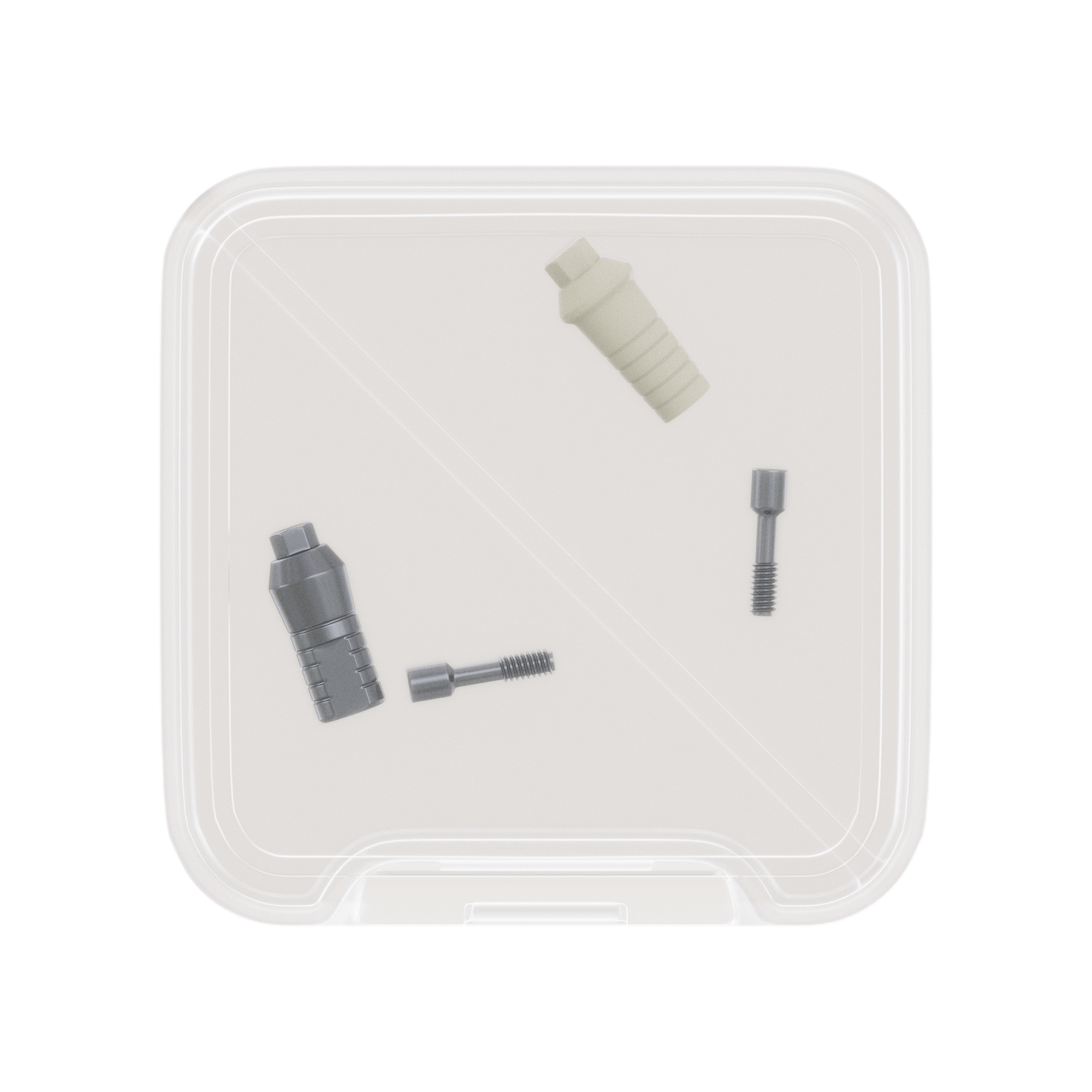 Kit de pièces prothétiques DSI Type B Basique - Hexagone interne Ø2,42mm