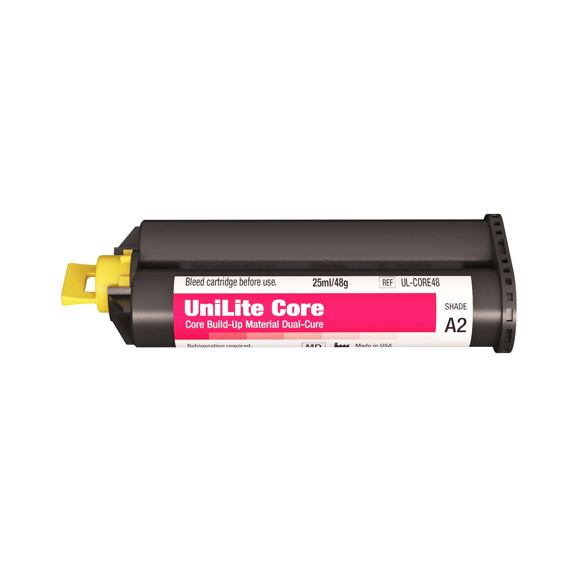 DSI UniLite Core Material de Construcción de Núcleo de Doble Curado Cartucho Automático 48g