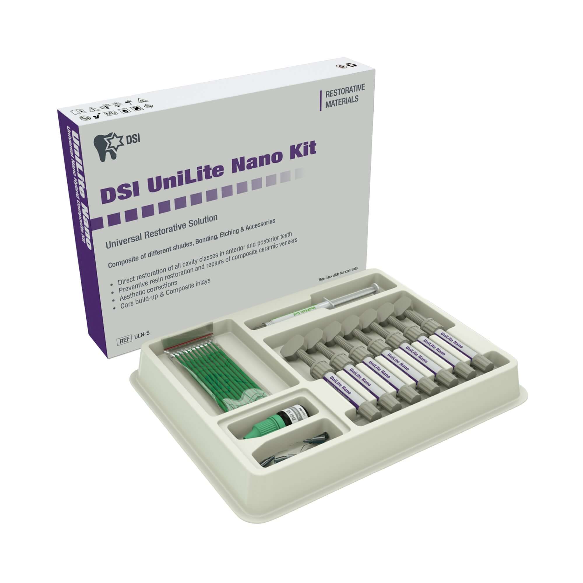 Kit de restauration composite universel DSI UniLite Nano