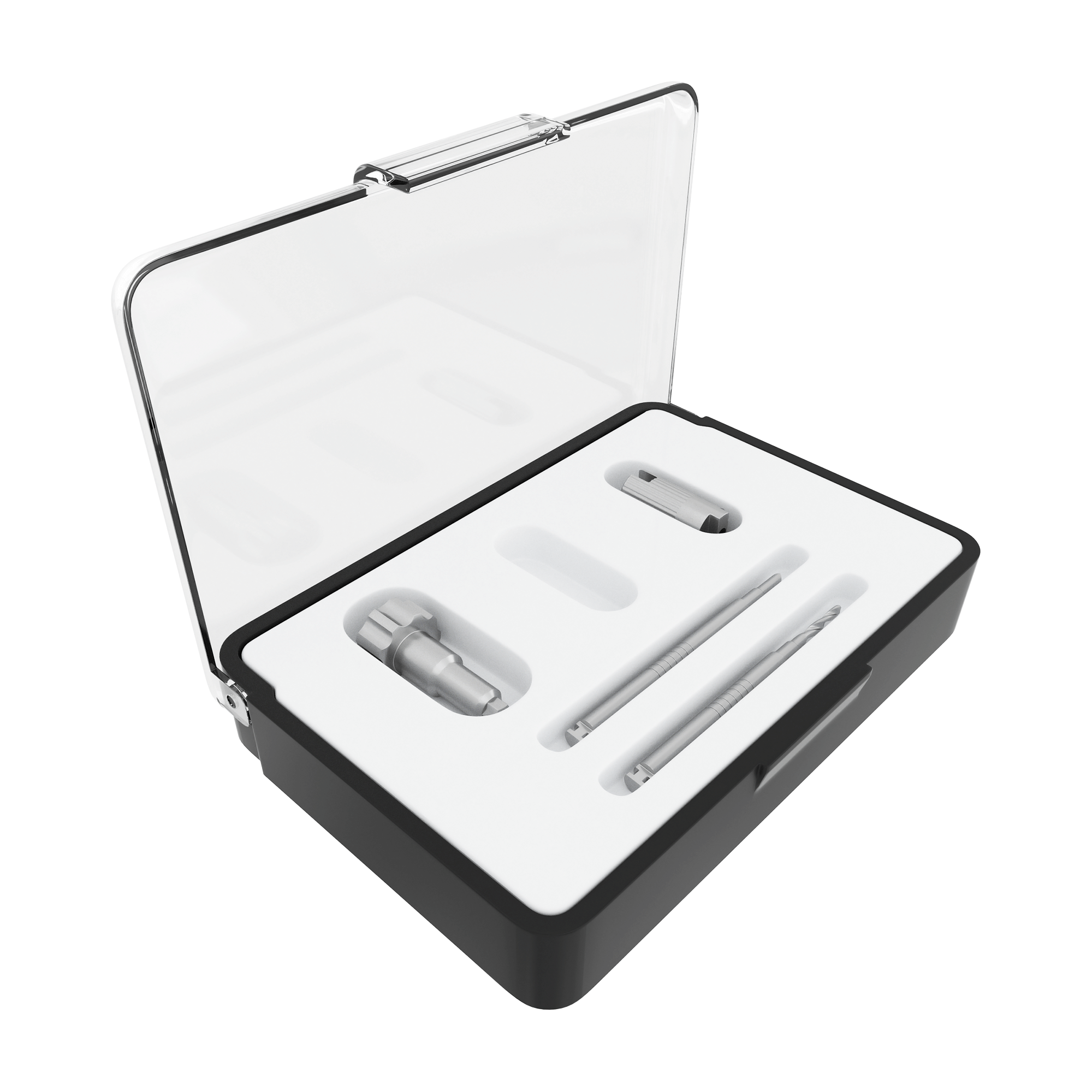 Kit Rhein83 pour extraction et retrait de vis de fixation casse ou fracture Kit Rhein83 pour extraction et retrait de vis de fixation casse ou fracture