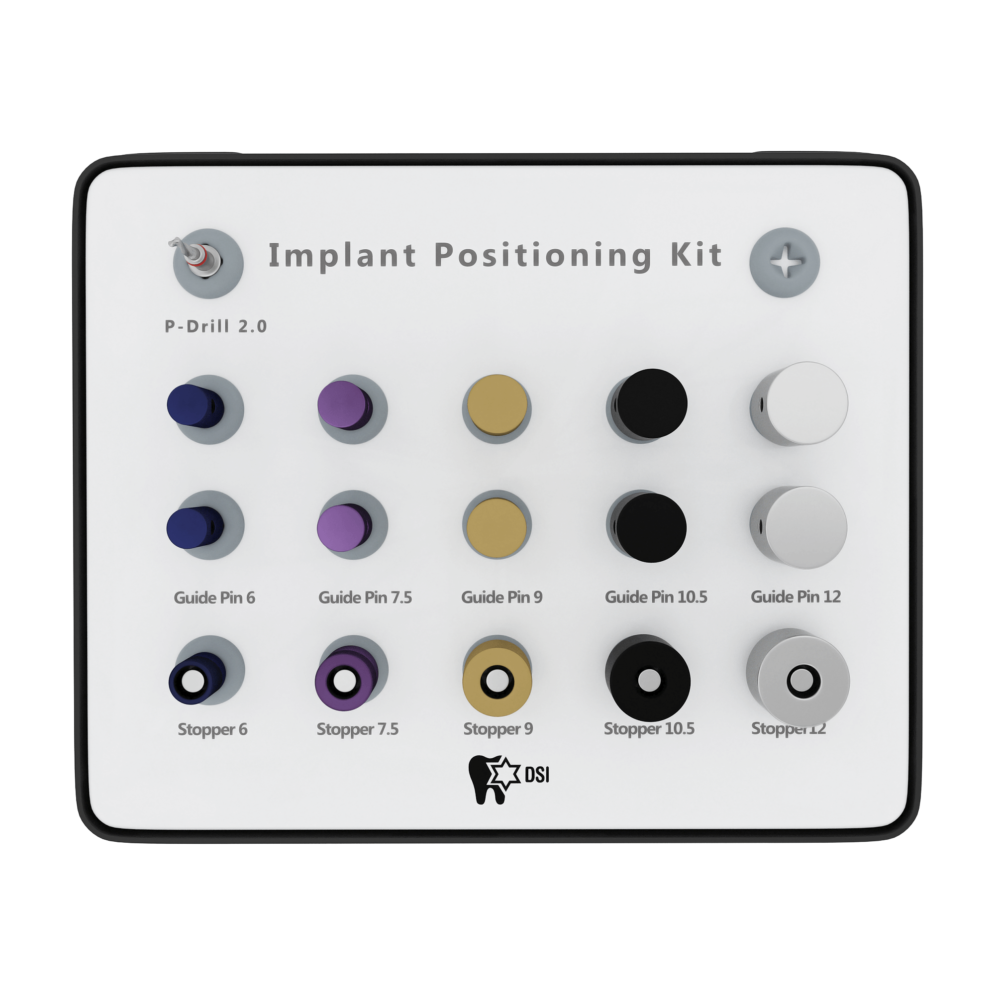 Kit DSI IPO Implant sans guide pour la planification et le positionnement