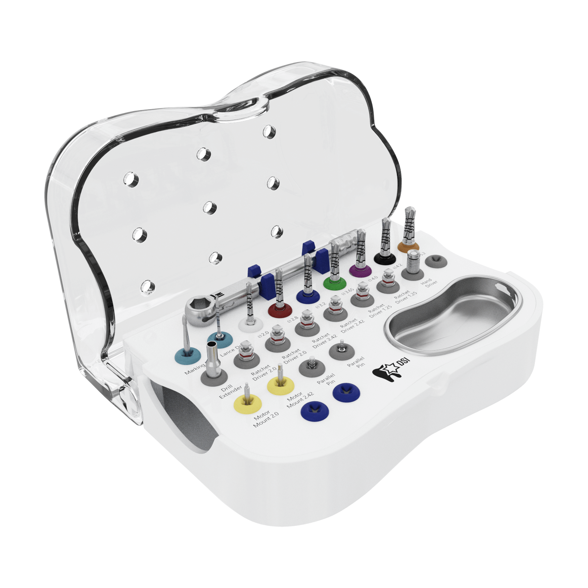 Kit chirurgical essentiel DSI SK002 pour la pose d'implants
