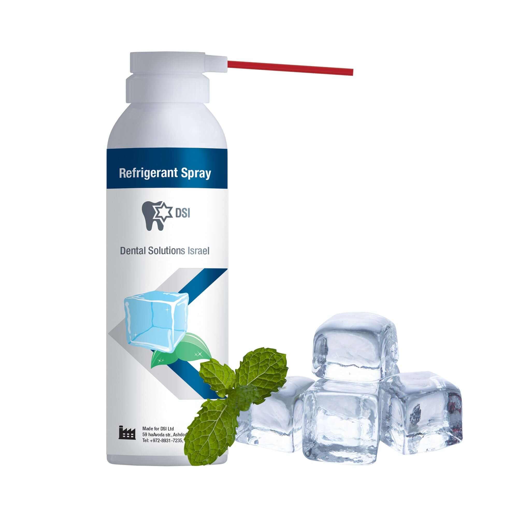 Spray froid réfrigérant DSI DS ICE pour test de vitalité de la pulpe 200ml