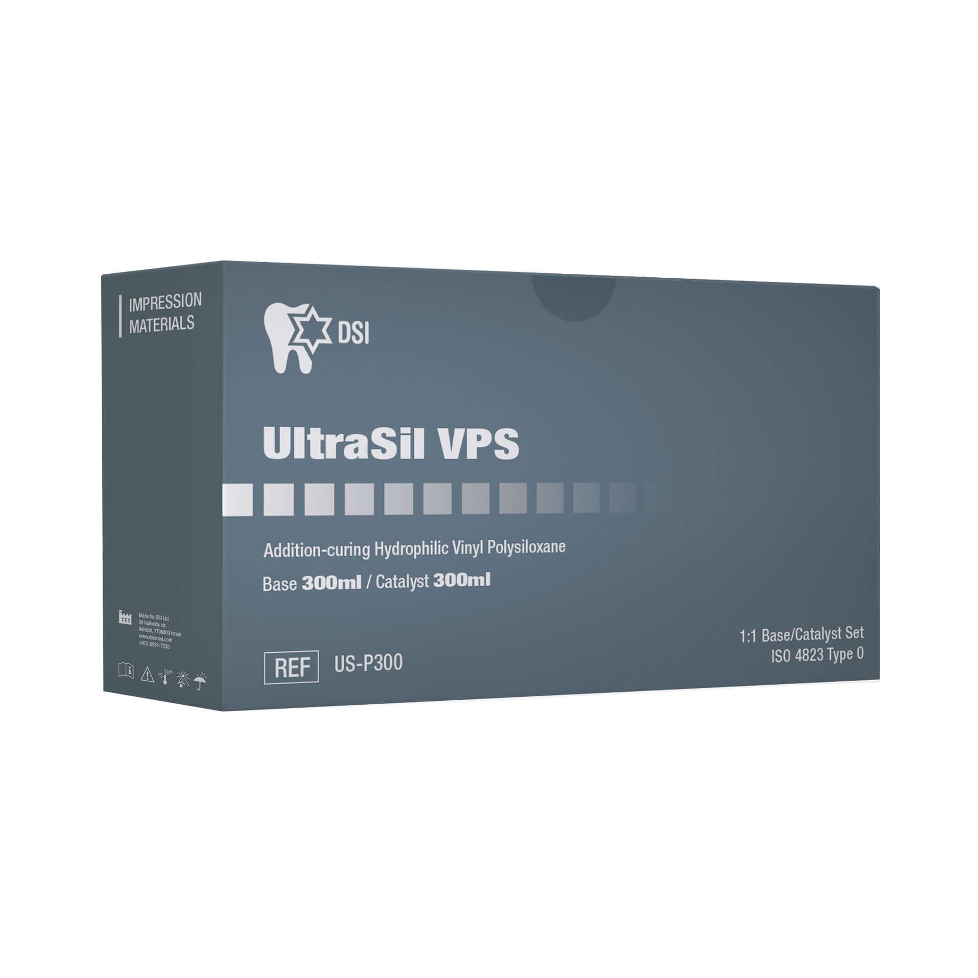 DSI UltraSil VPS Abformmaterial Putty Kit 300ml Basis + 300ml Katalysator