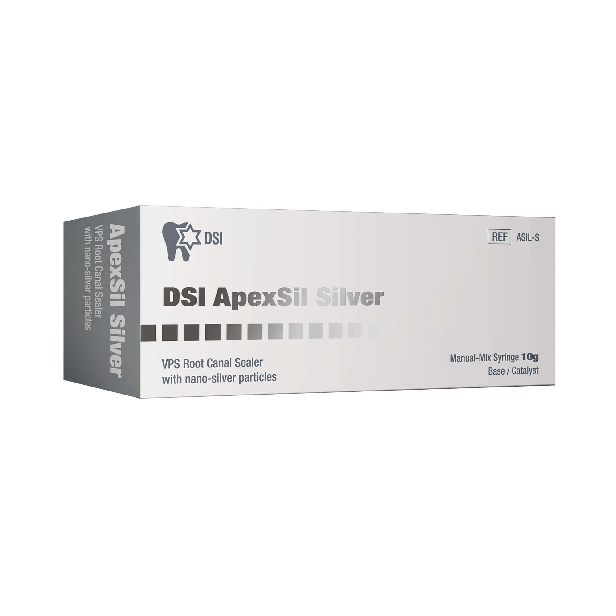 DSI Apexsil Silver Scellant de Canal Radiculaire en Seringue 10g