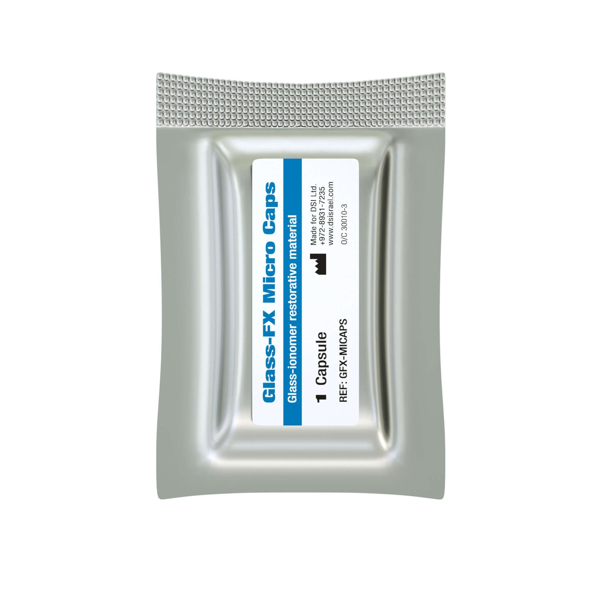 DSI Glass FX Micro Caps Cemento de Vidrio-Ionomero en Cápsulas 10pcs A2