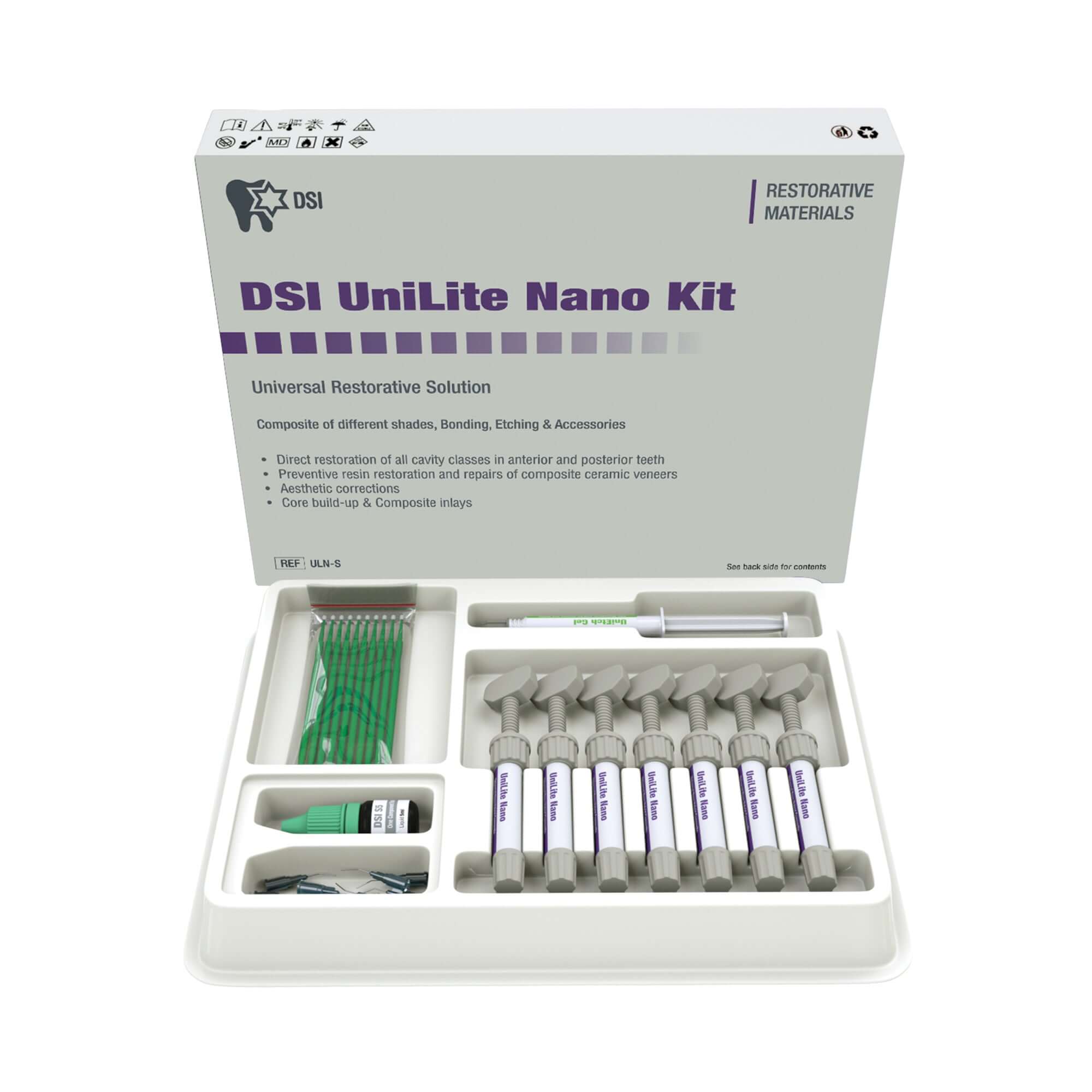 Kit de restauration composite universel DSI UniLite Nano