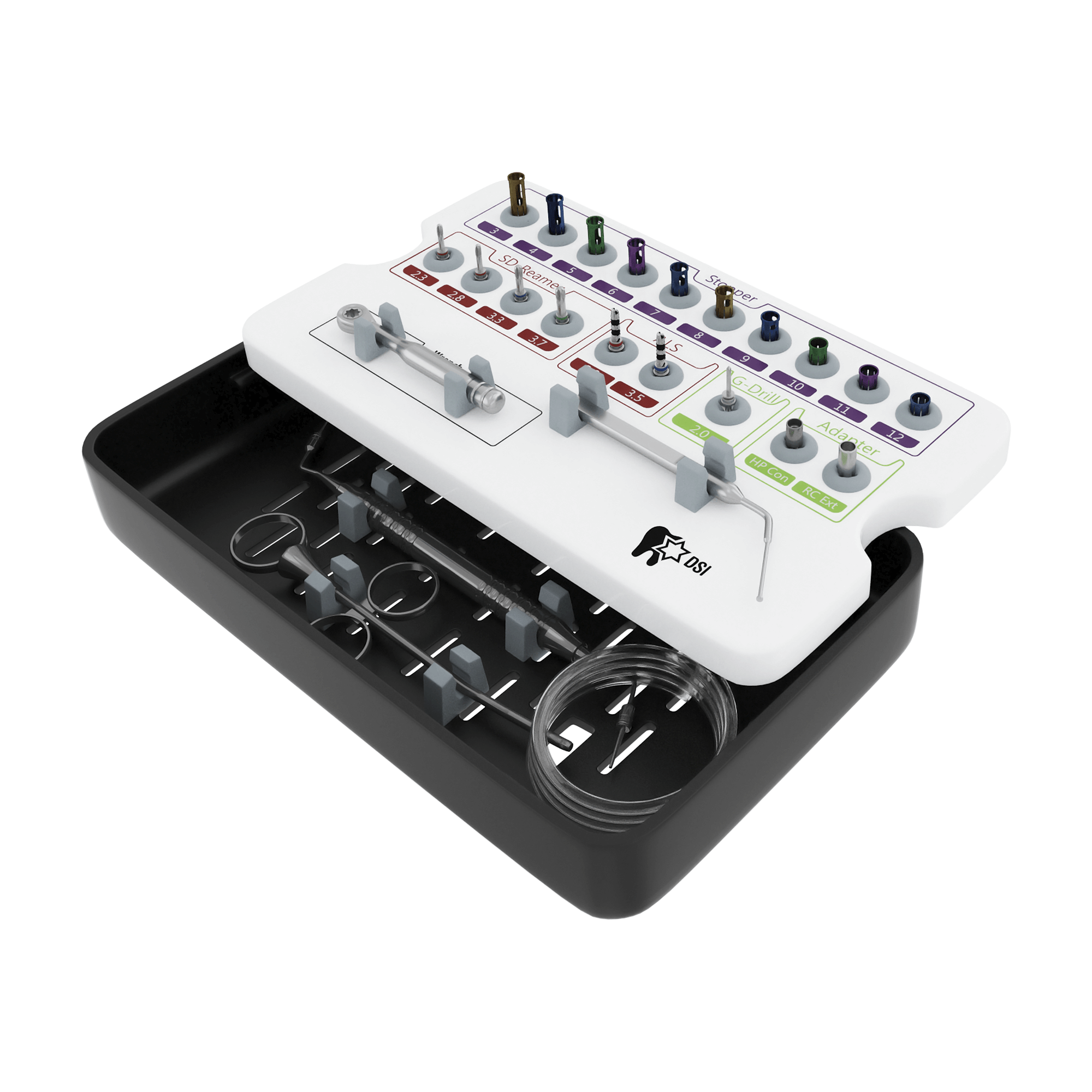 DSI Toca Aqua Kit Sinus Lifting Crestal Approach Liquid Pressure Membrane Rise