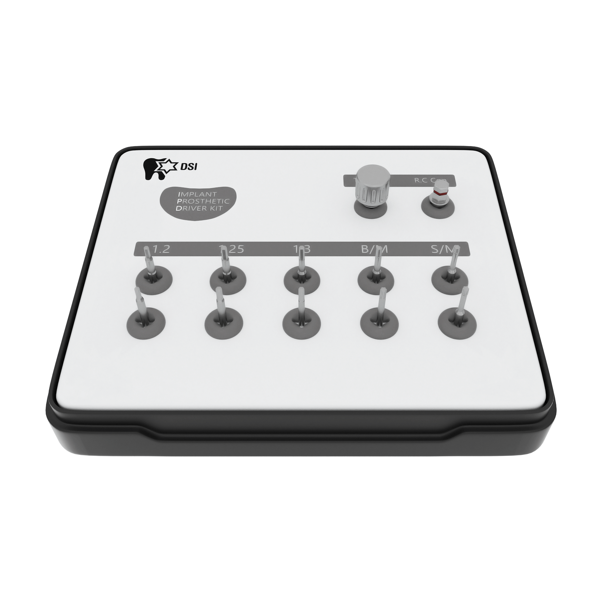 DSI Universelles Prothesentreiber-Kit für Abutments verschiedener Plattformen