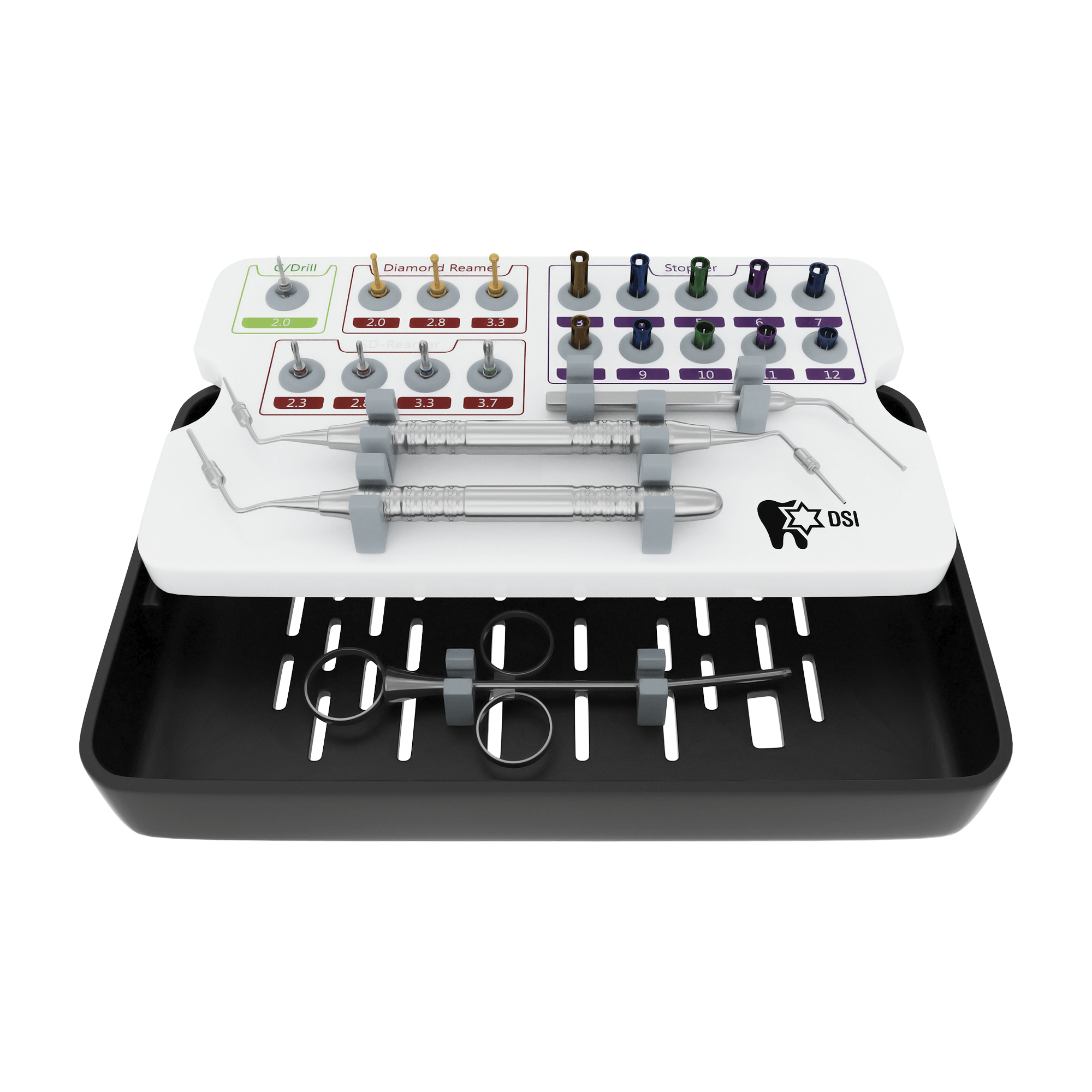 Kit DSI Toca pour la technique de levée sinusale par approche crestale