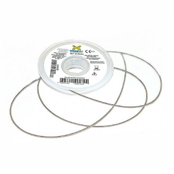 Morelli Closed Coil Spring Stainless Steel .008"x.032" Spool 1000mm