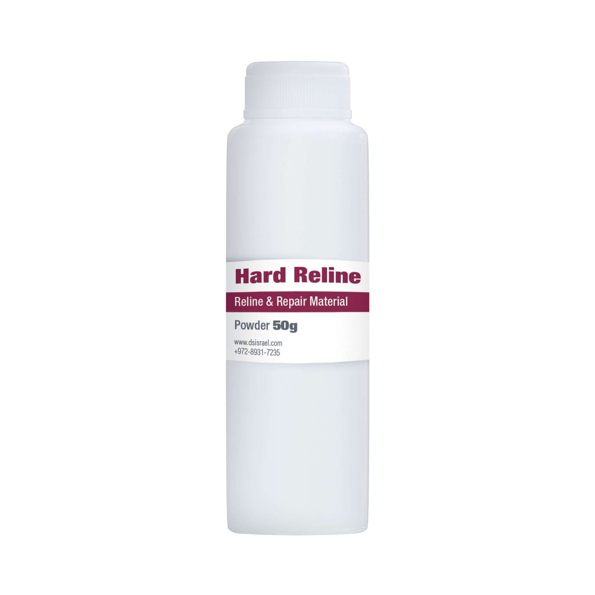 Matériau de rebasage permanent pour prothèse DSI Hard Reline 100g + 100ml