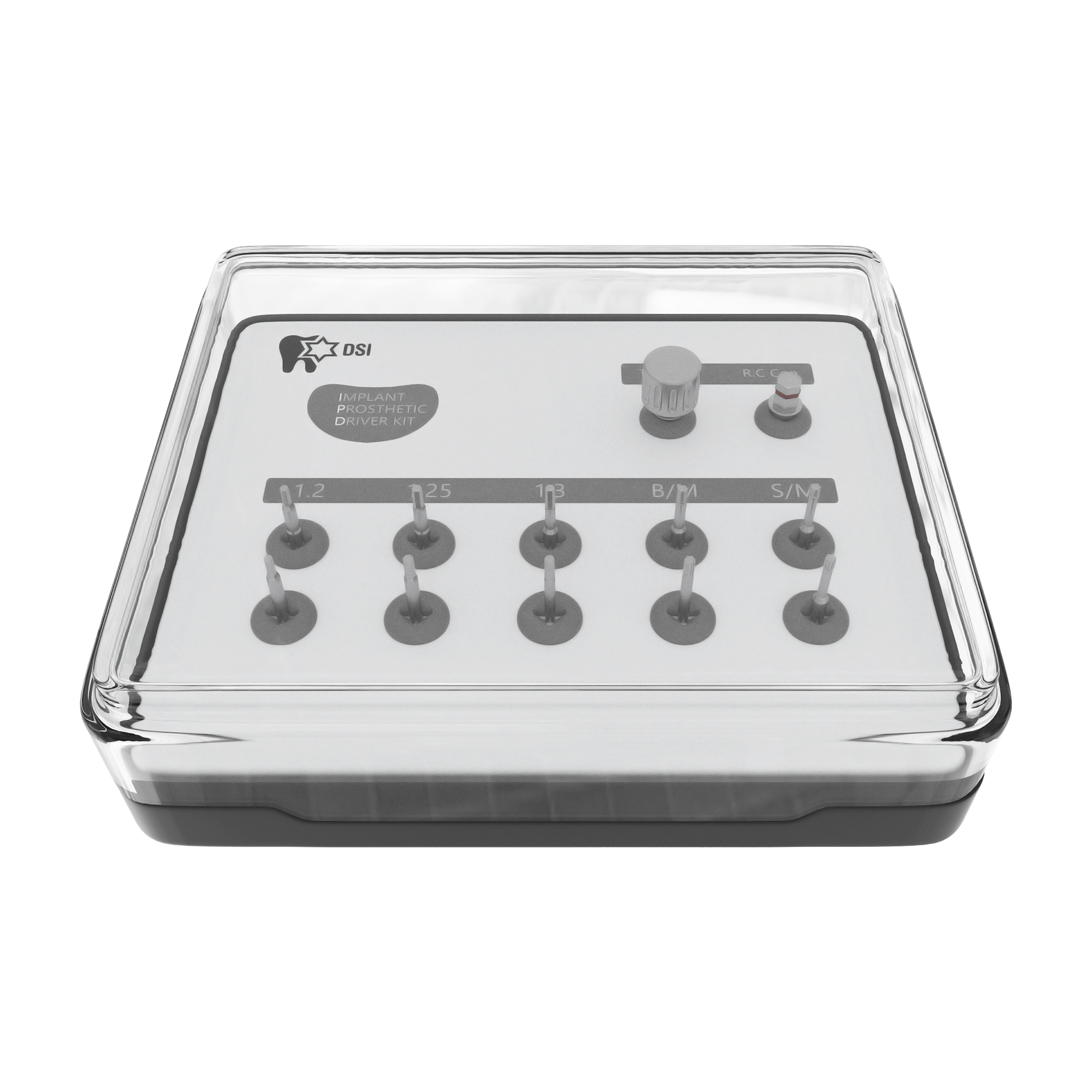 DSI Universelles Prothesentreiber-Kit für Abutments verschiedener Plattformen