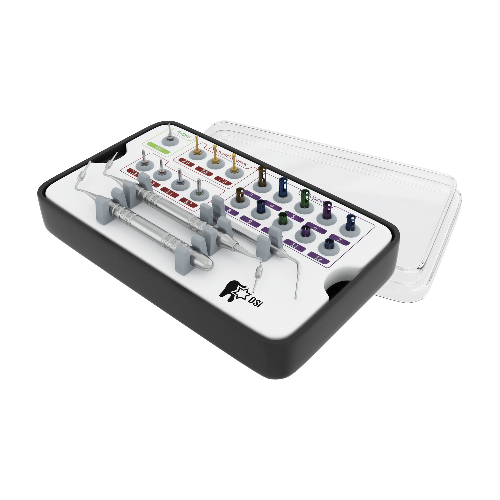 Kit DSI Toca pour la technique de levée sinusale par approche crestale