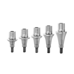 Base in titanio GM con vite rimovibile compatibile con Neodent® Ø 5.5 mm