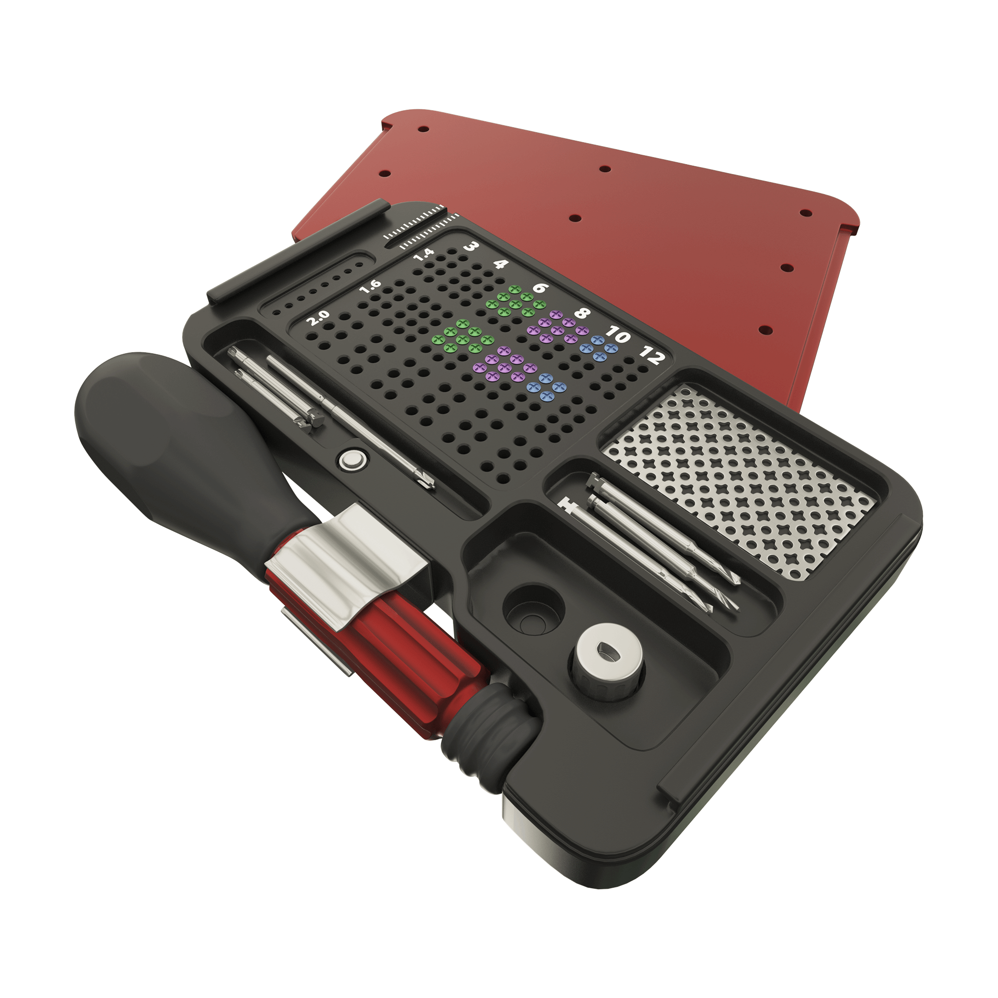 Kit Estándar de Malla de Titanio con Tornillos de Hueso DSI GBR