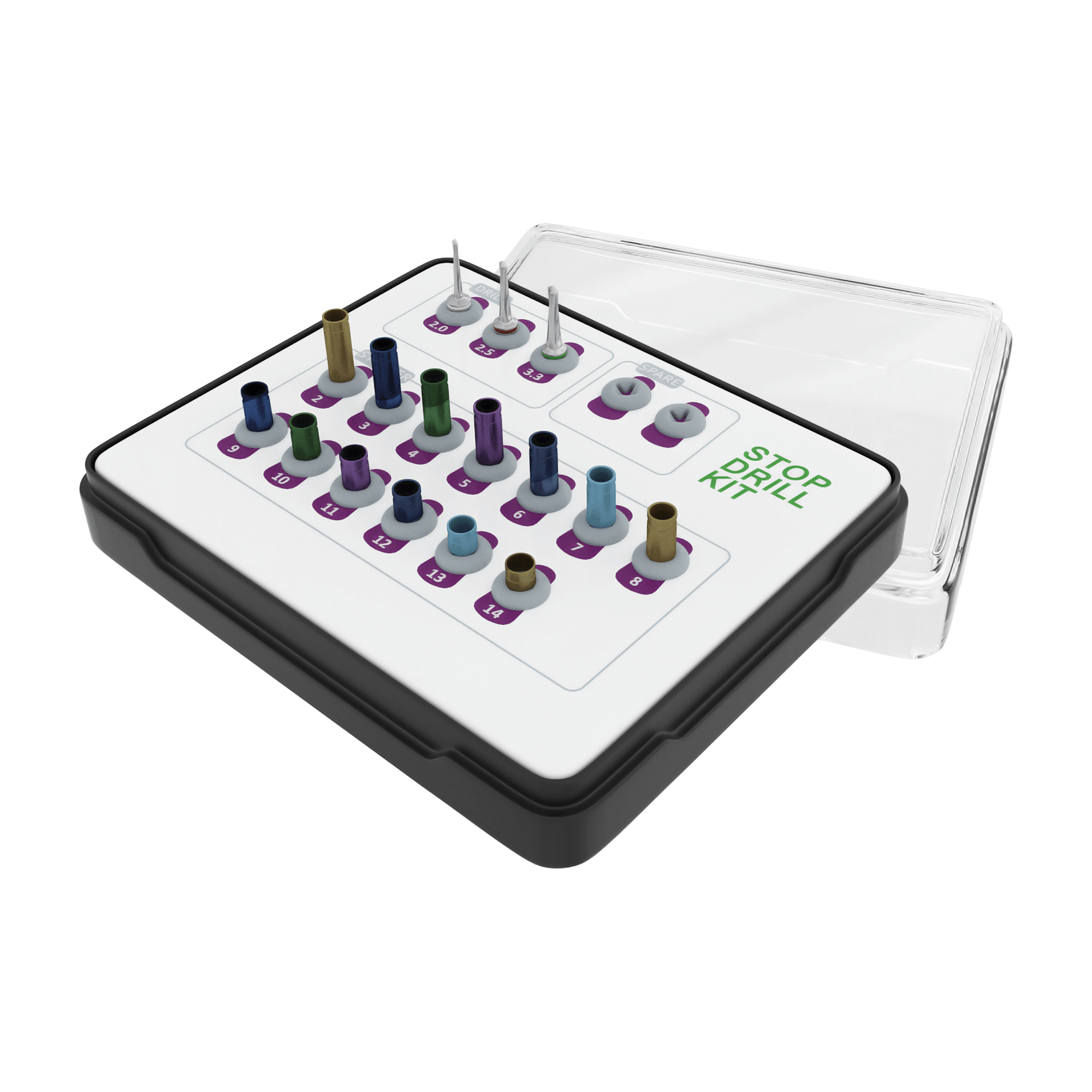 Kit de Foret d'Arrêt Chirurgical DSI pour Procédure de Levée de Sinus