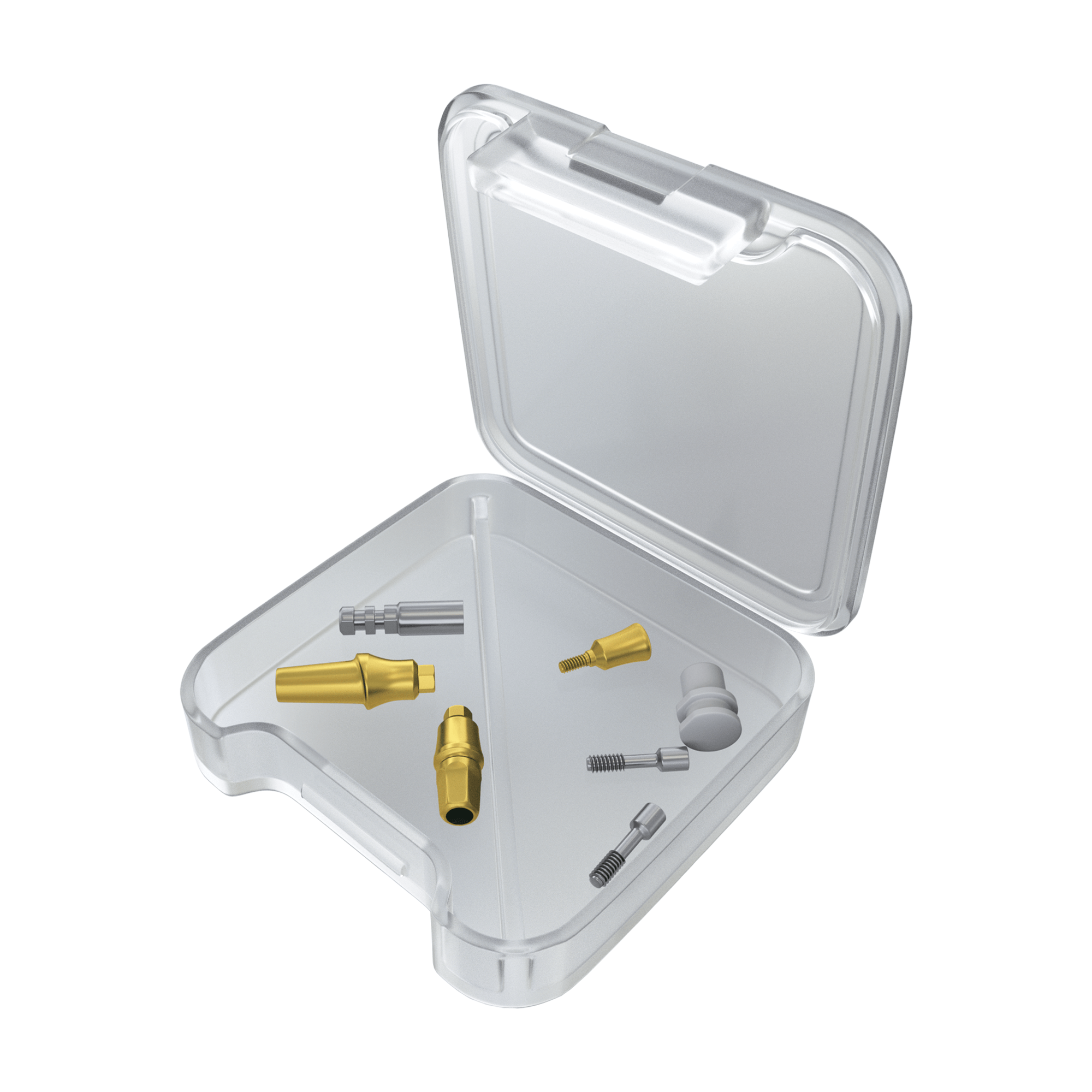 Kit de pièces prothétiques DSI Type C Concave Anatomique 1-4mm - Hexagone interne Ø2,42mm