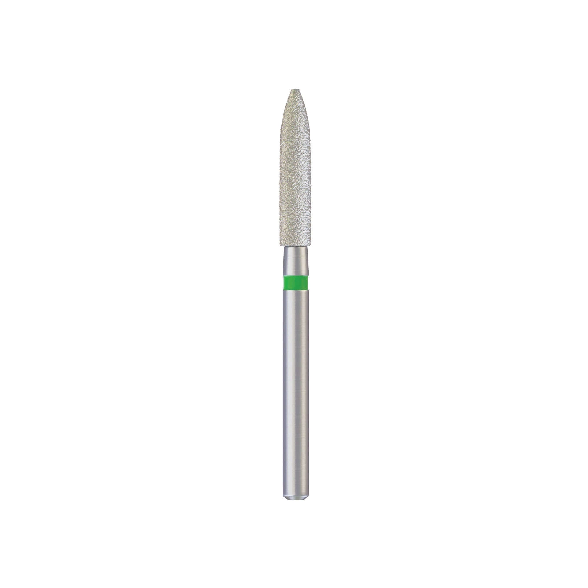 Punte cilindriche appuntite DSI Dental Diamond Burs (ISO-245) 22mm (10 pezzi)