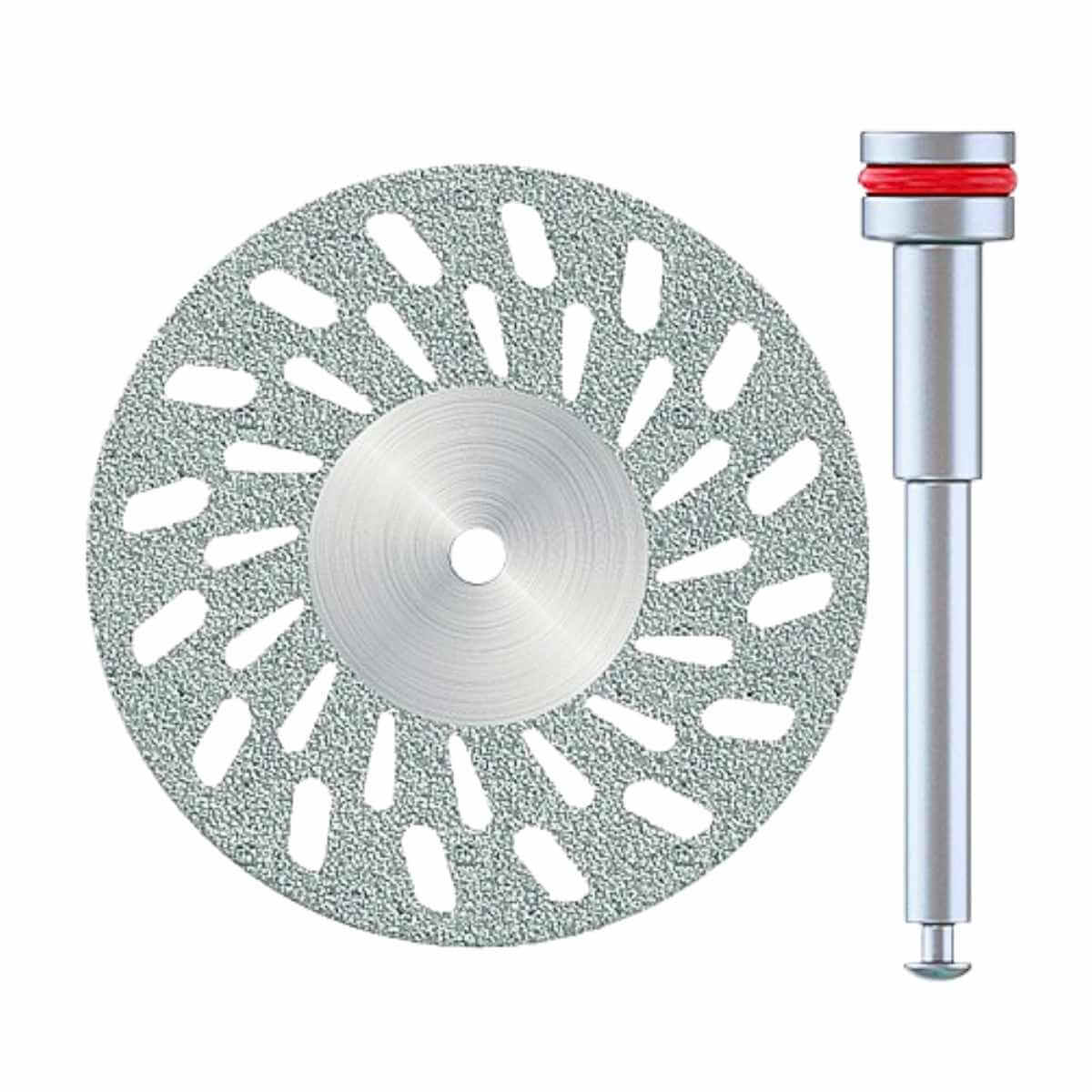 Separador de Diamante Flexible DSI Disco IPR Doble Cara T12 Con Ranuras 22mm
