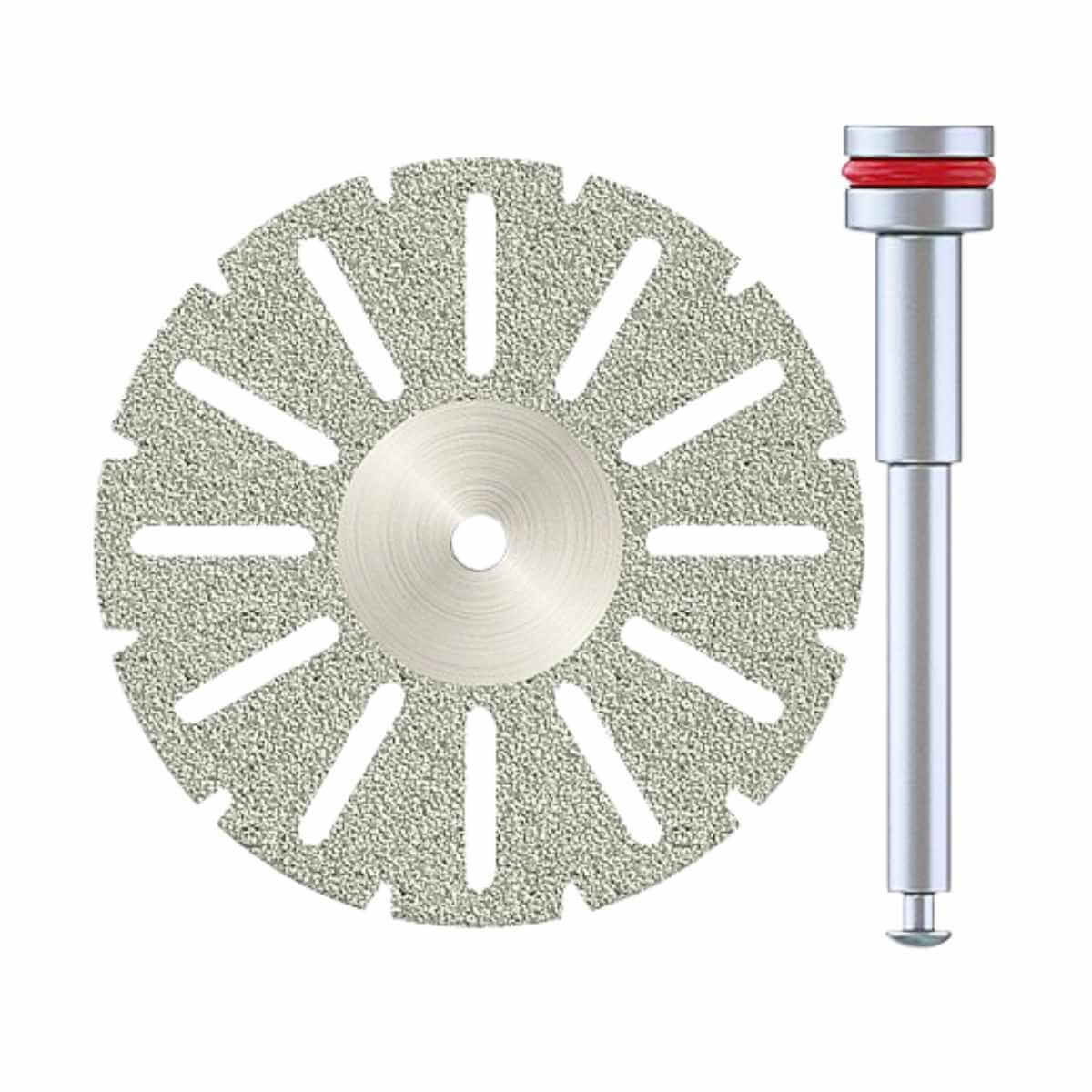 Separador de Diamante Flexible DSI Disco IPR Doble Cara T7 Con Ranuras 22mm