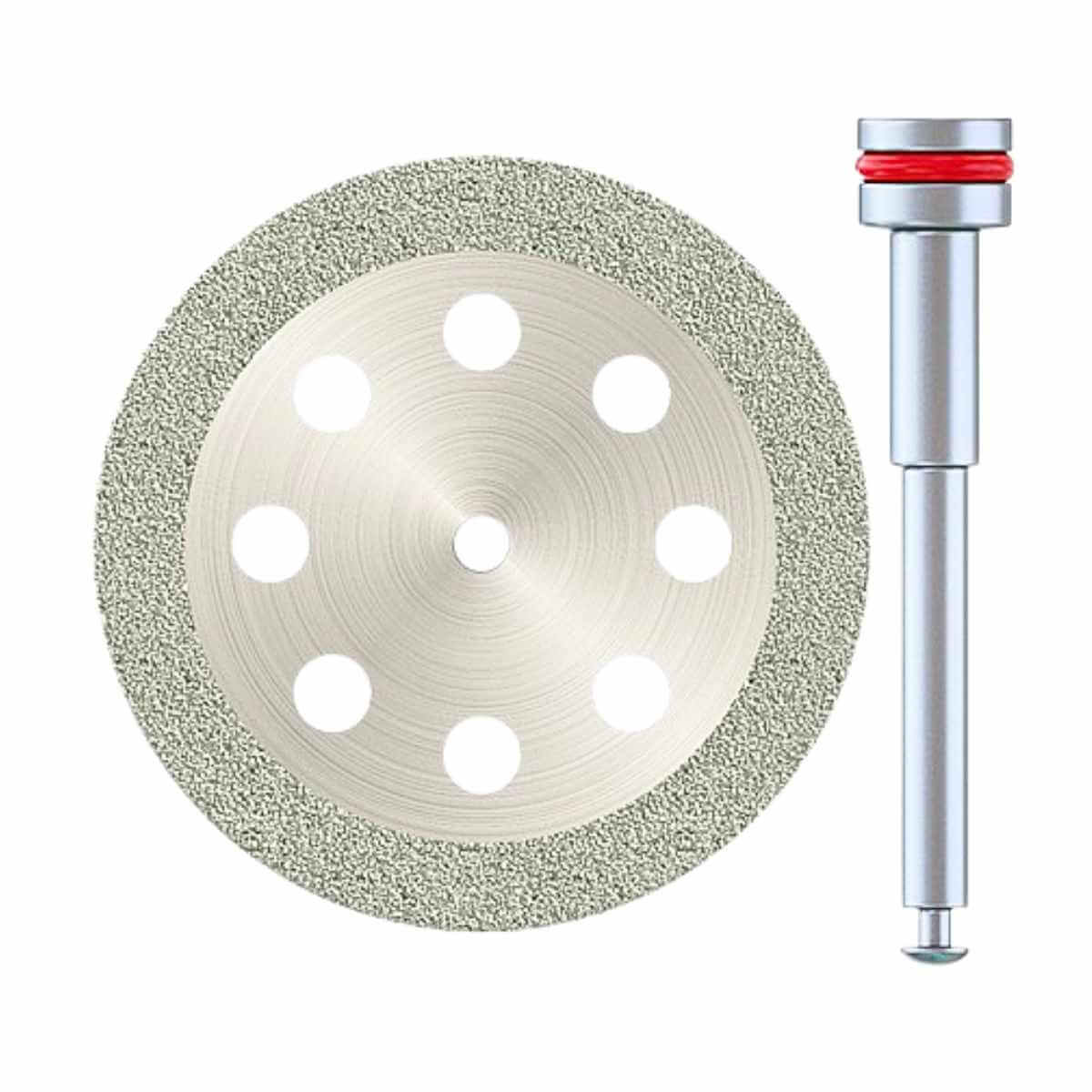Separador de Diamante Flexible DSI Disco IPR Doble Cara T8 Con Agujeros 22mm