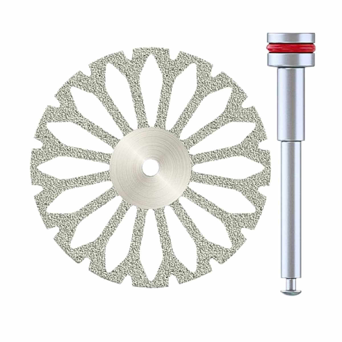 Disco DSI IPR Diamond Coating T4 a doppia faccia con scanalature 22mm
