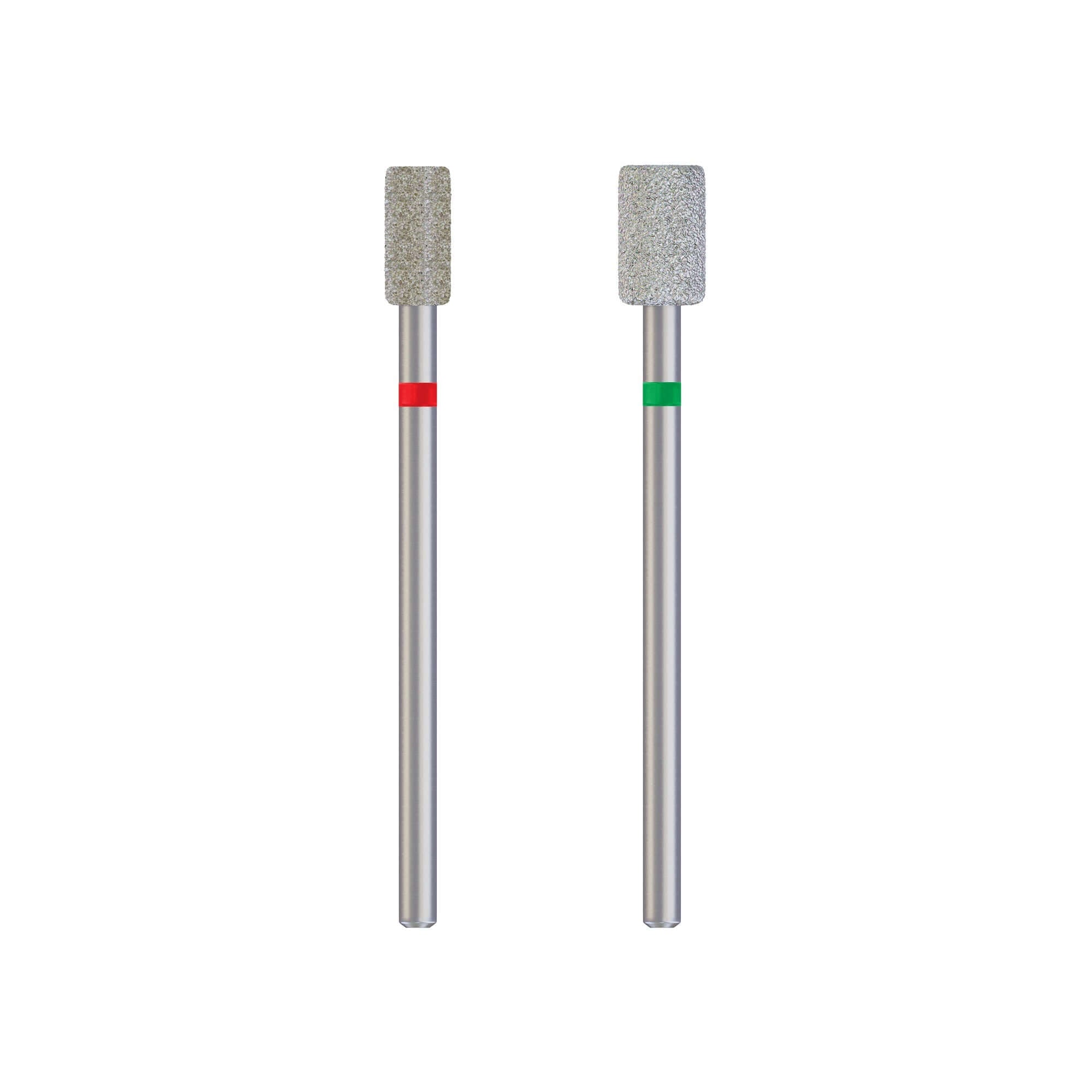 DSI Laboratorio Dentale Punta Diamantata Cilindro a Fine Piatto HP (ISO-110) Ø2.35mm (10 Pezzi)