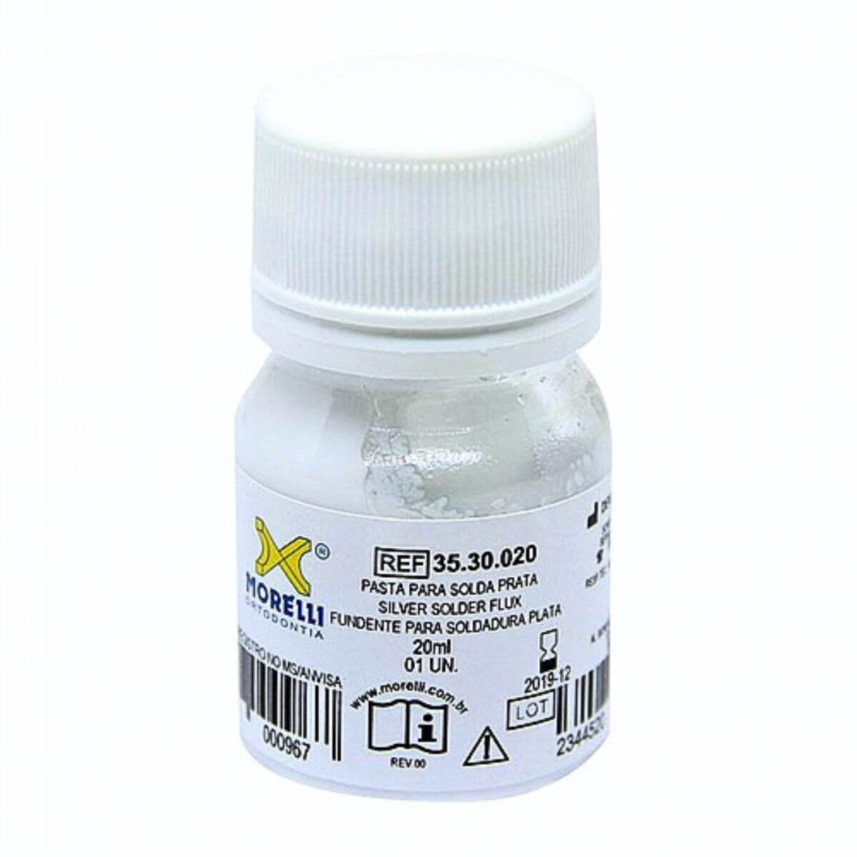 Pâte à flux de brasage argent Morelli 20ml