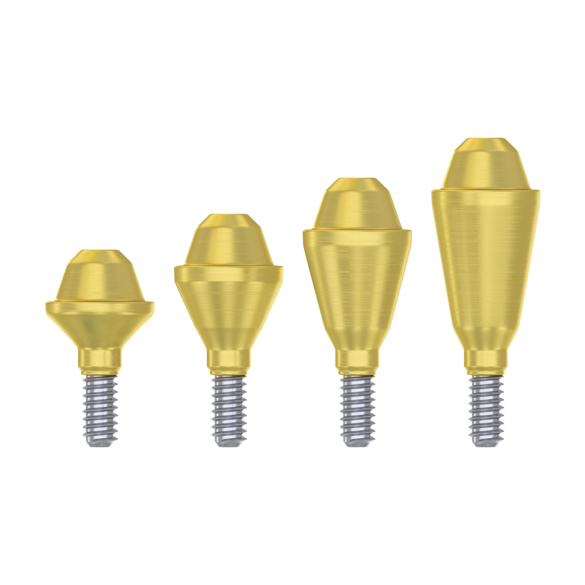 Abutment Multi Unidad Recto Premium Estrecho DSI (M1.6) 4.8mm - Hexágono Interno Ø2.00mm