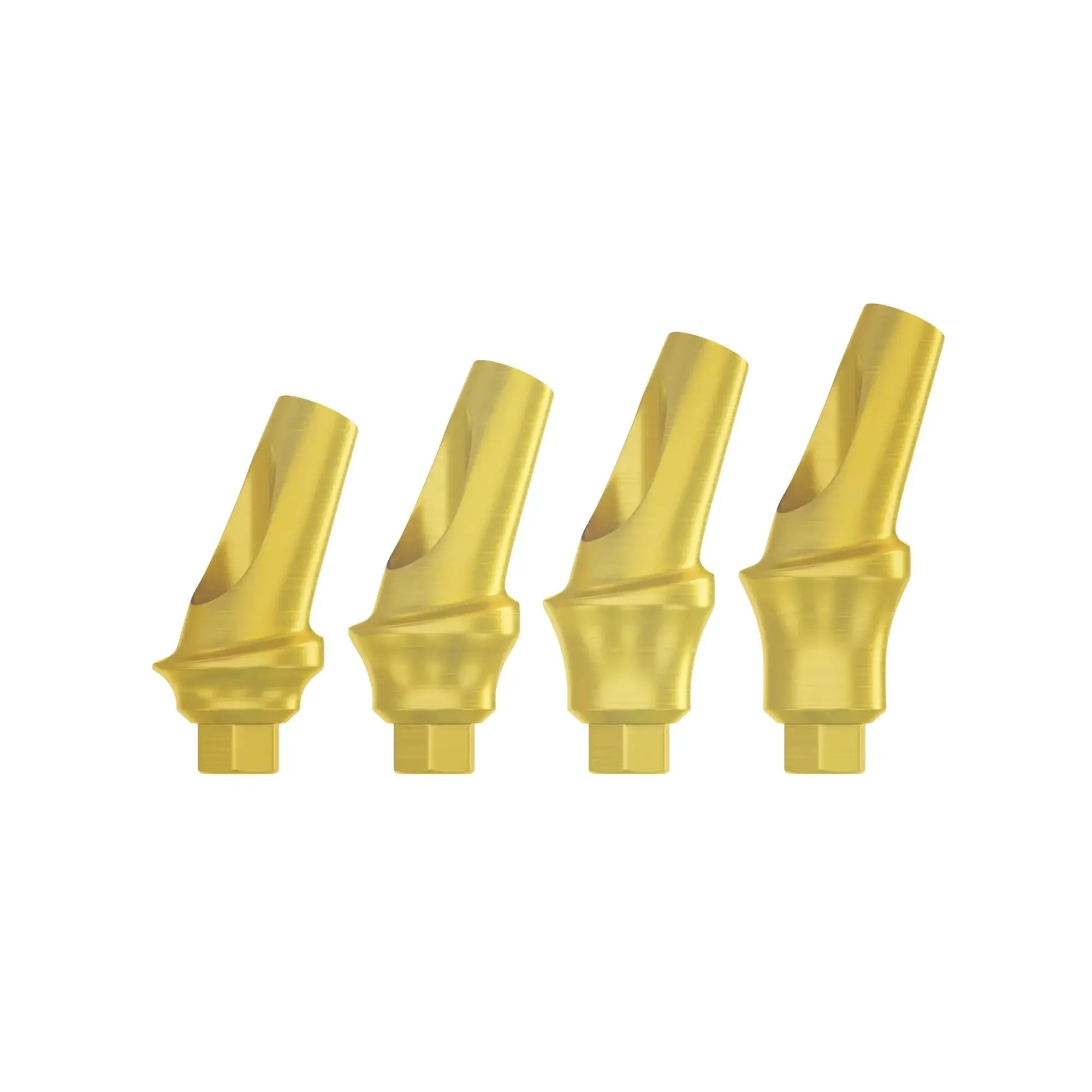 Pilier anatomique concave angulé DSI 25° 5,0 mm - Hexagone interne Ø2,42 mm