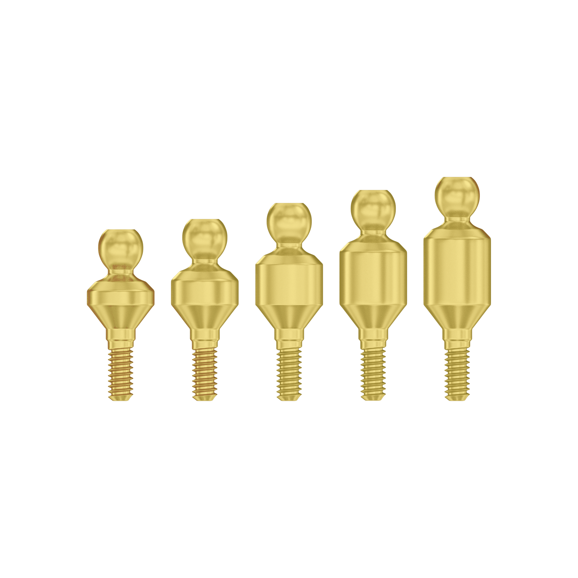 Accesorio de bola recta DSI NARROW 3.0mm Juego completo - Hexágono interno Ø2.00mm