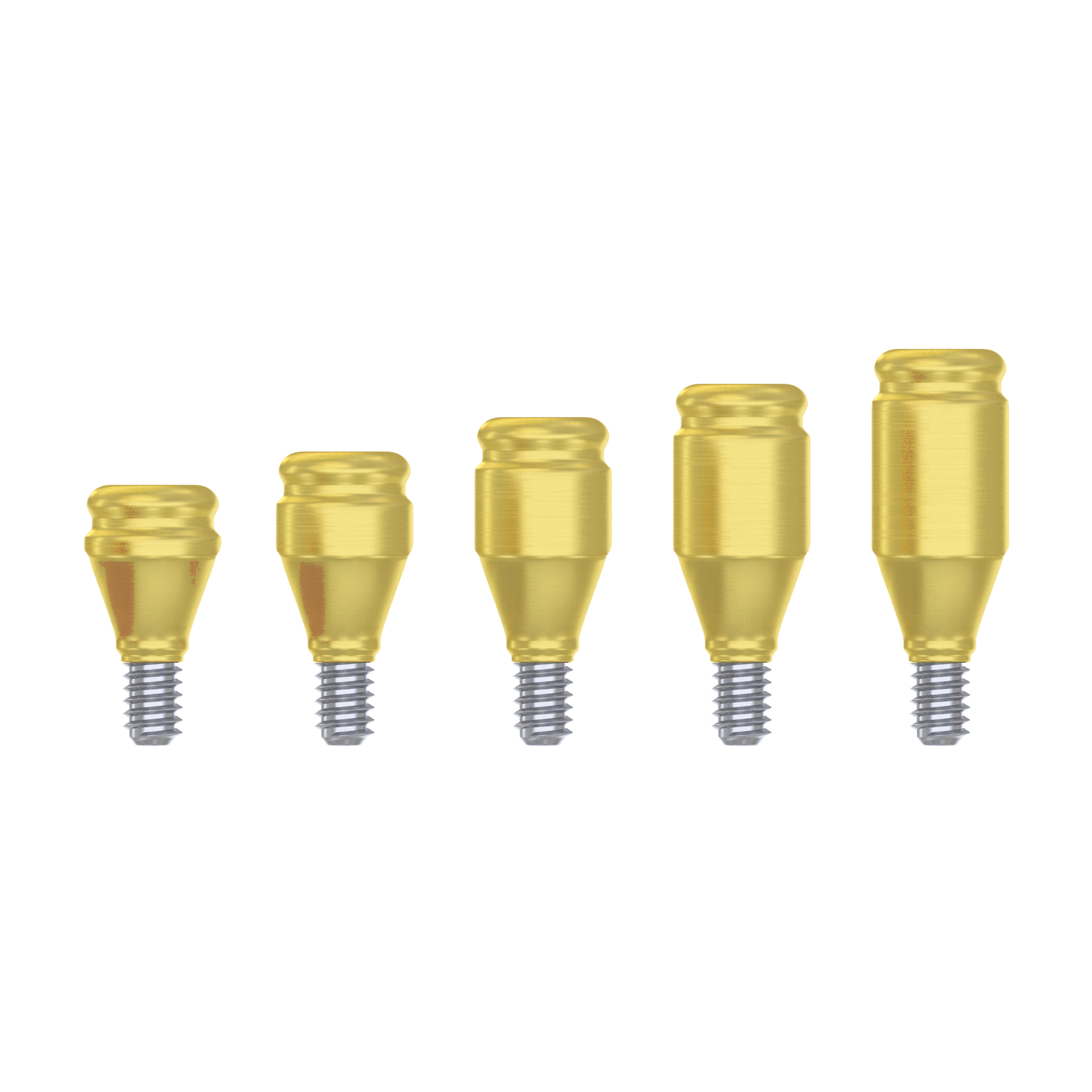 DSI Straight Loc-in Abutment 3.75mm - Conical Connection RP Ø4.3-5.0mm