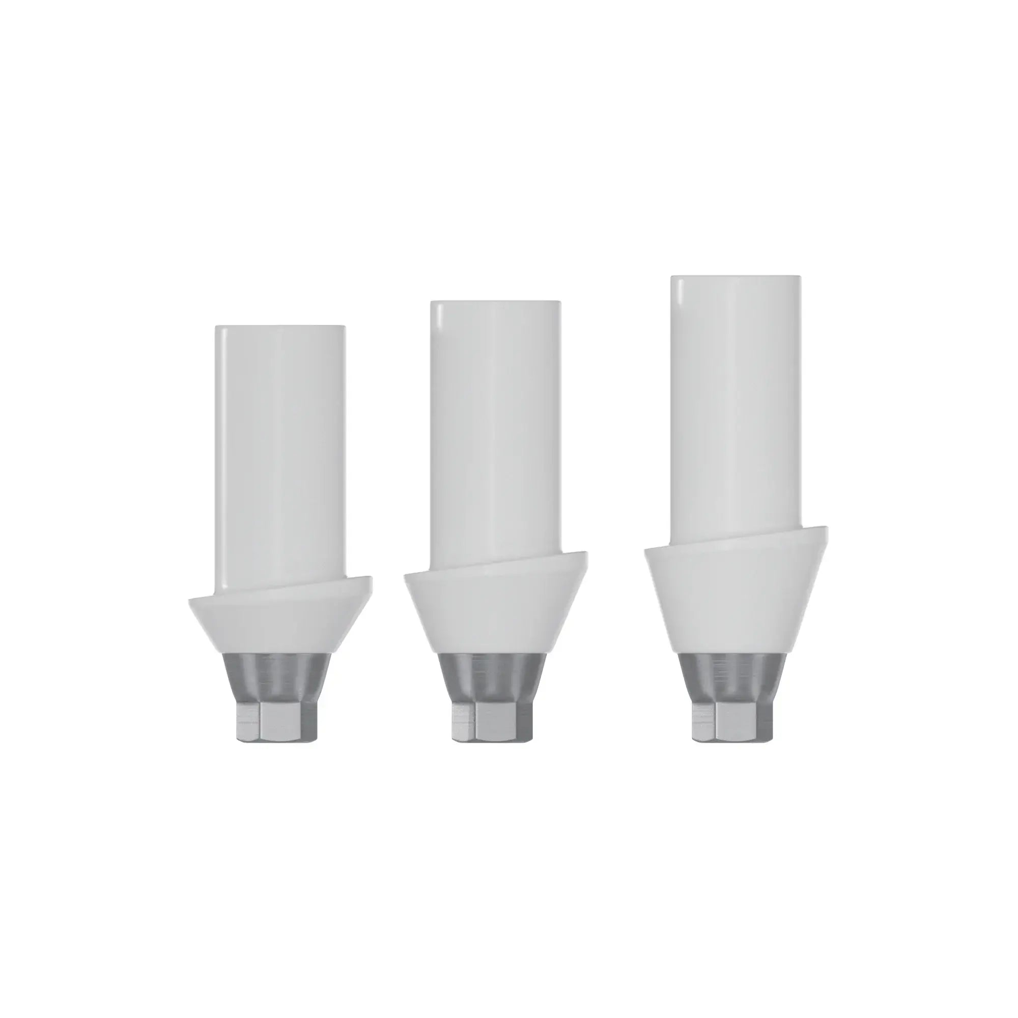 Moncone Anatomico Diritto in Zirconia DSI 4.0mm - Conico RP Ø4.3mm-5.0mm