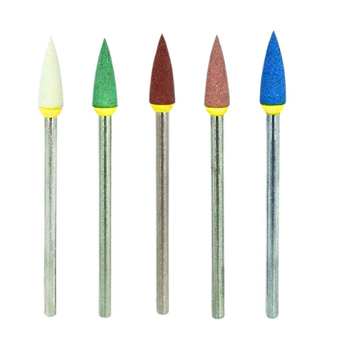 Punta a cono lucidante impregnato di diamante DSI 4x13mm