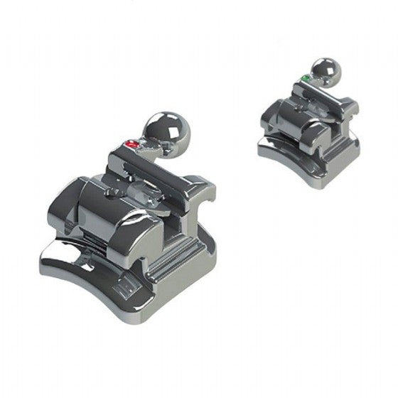 Morelli SLI Brackets Ortodónticos Autoligables Roth 22 Gancho 3/4/5 caso individual