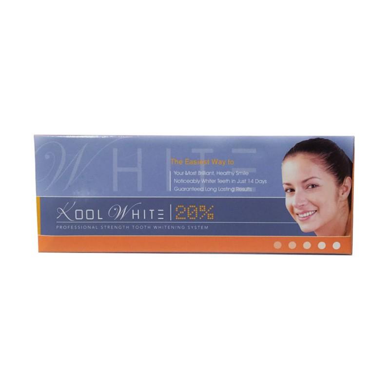 PACDENT KOOL WHITE 20% Soin Dentaire à Emporter Blanchiment des Dents 3x1,2ml