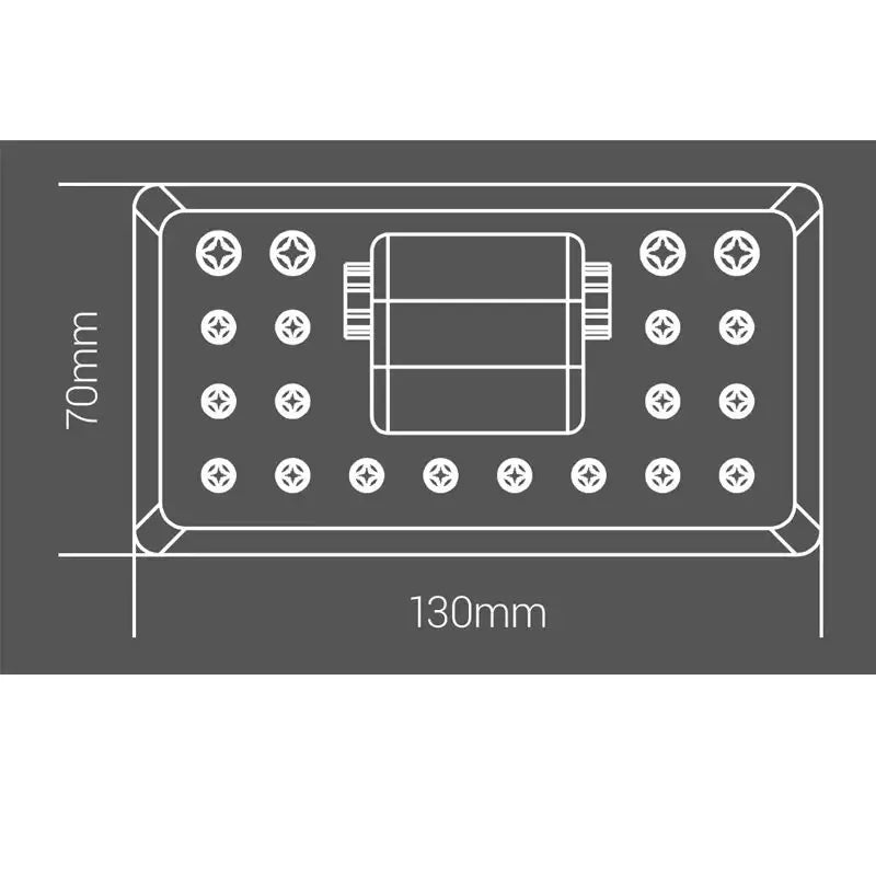 Vassoio/Organizzatore Chirurgico in Silicone Compatto per Strumenti Chirurgici