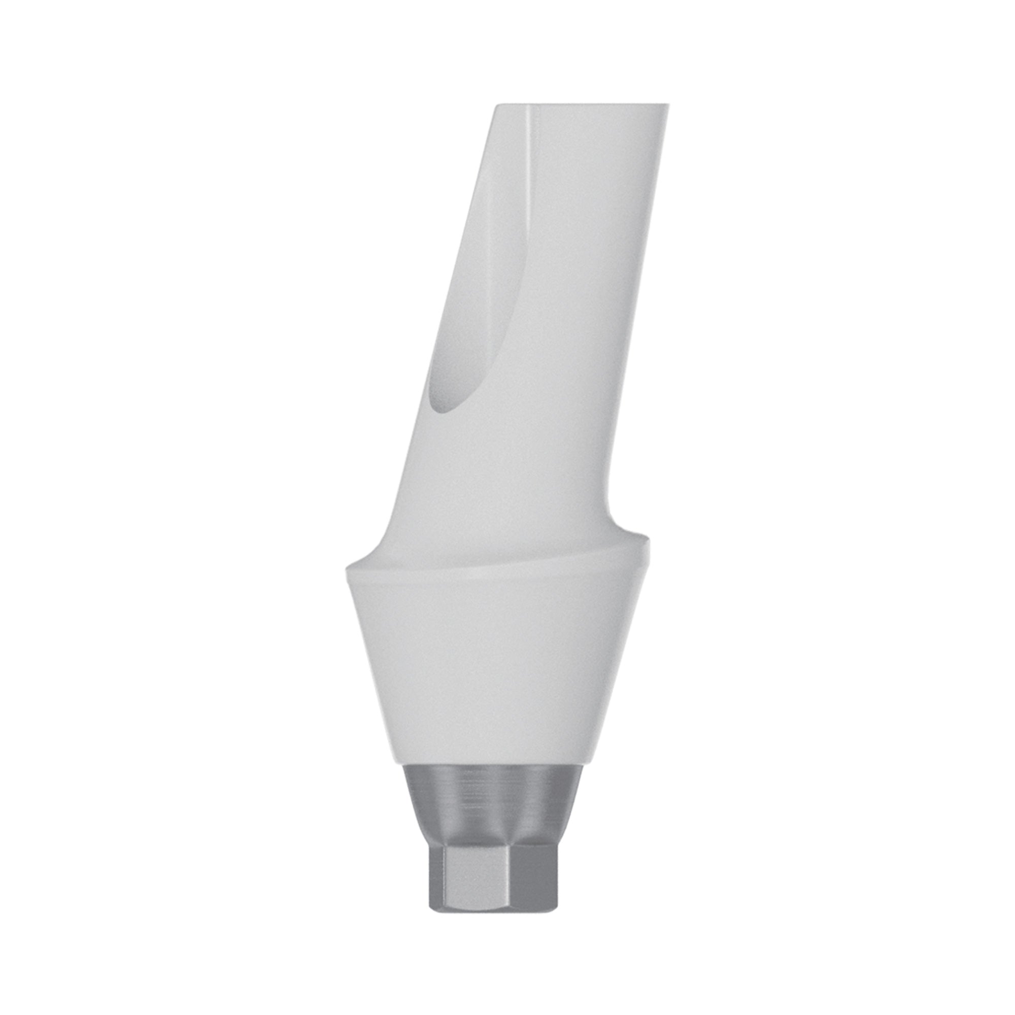 DSI Zirkonia angulierter 15° anatomischer Abutment 3,8 mm - konisch RP Ø4,3 mm-5,0 mm