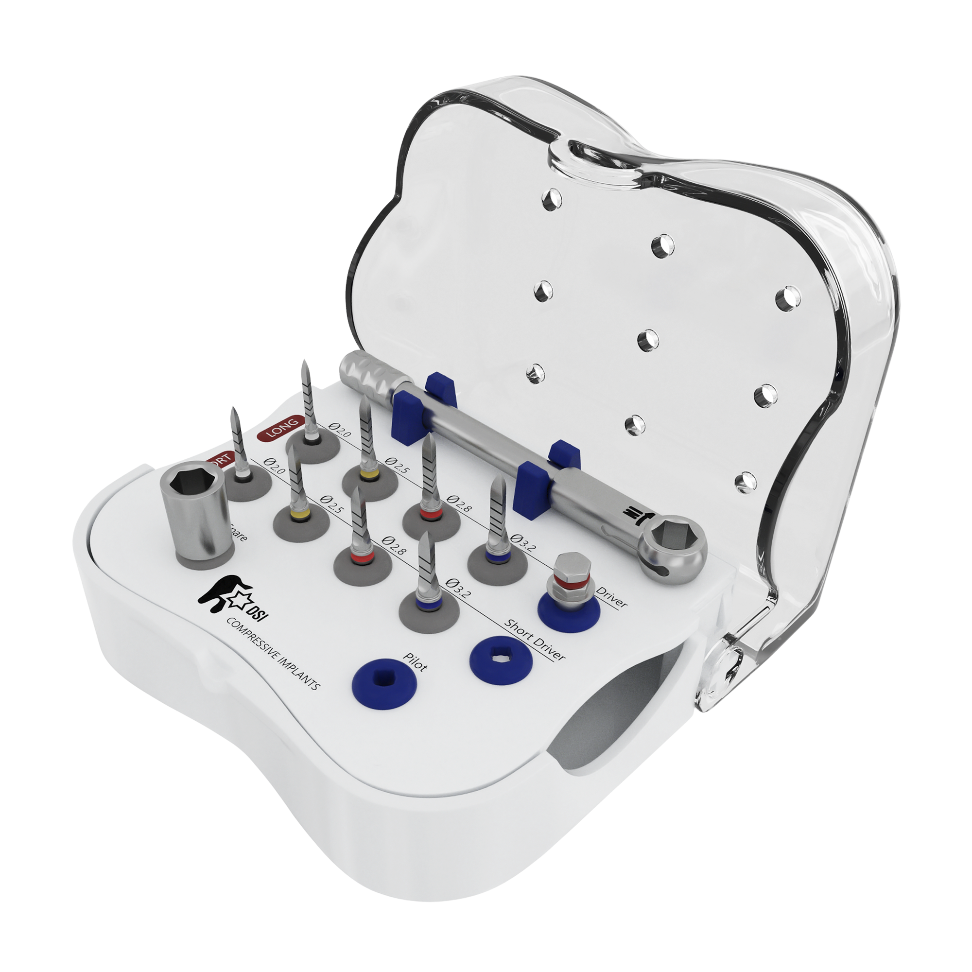 DSI SK001(M/R) Surgical Kit For MCB/ROOT One-piece Implants