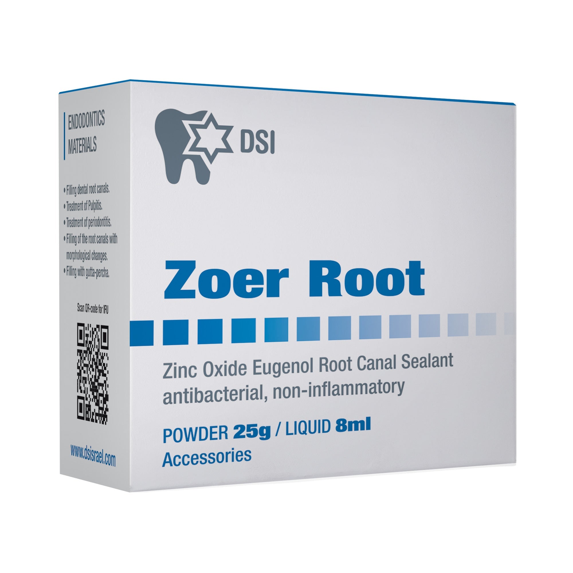 DSI Zoer Root - Zinc Oxide Eugenol Root Canal Sealer 25g + 8ml