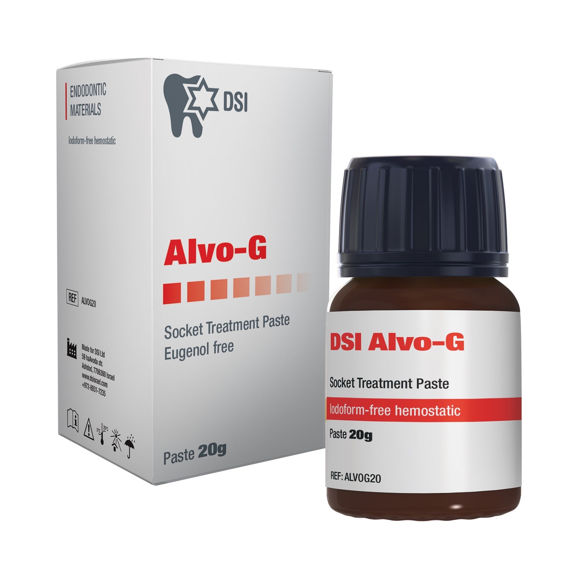 DSI Alvo-G For Post-Extraction Dressing