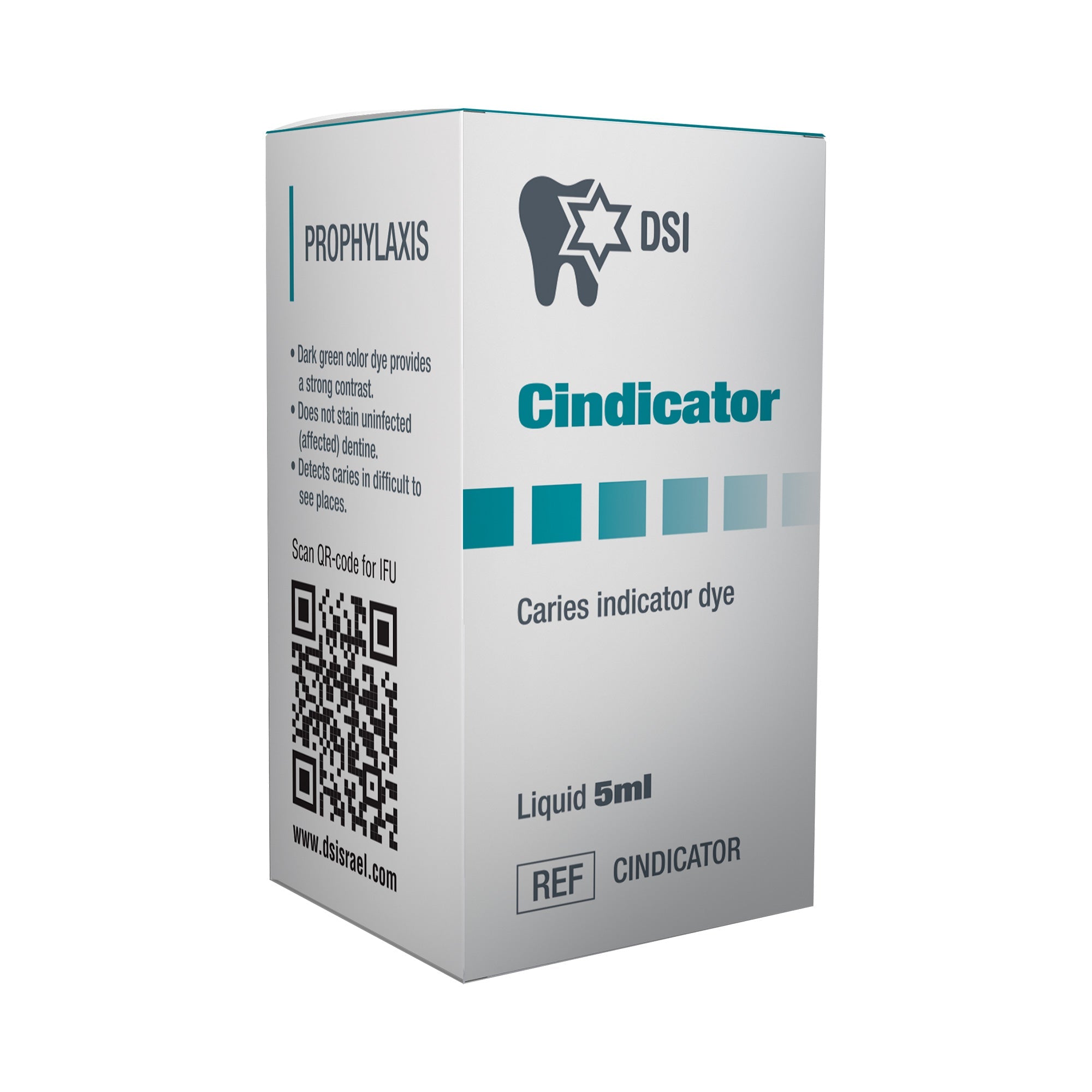 DSI Cindicator Dental Caries Indicator Detector Dye Green 5ml