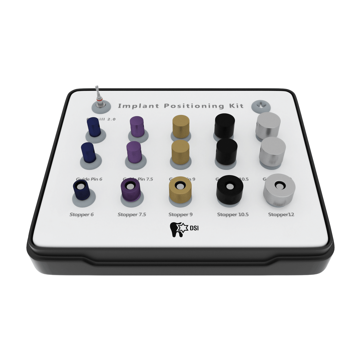 Positioning Implant Instruments DSI IPO Implant Guide-less Kit for Planning and Positioning